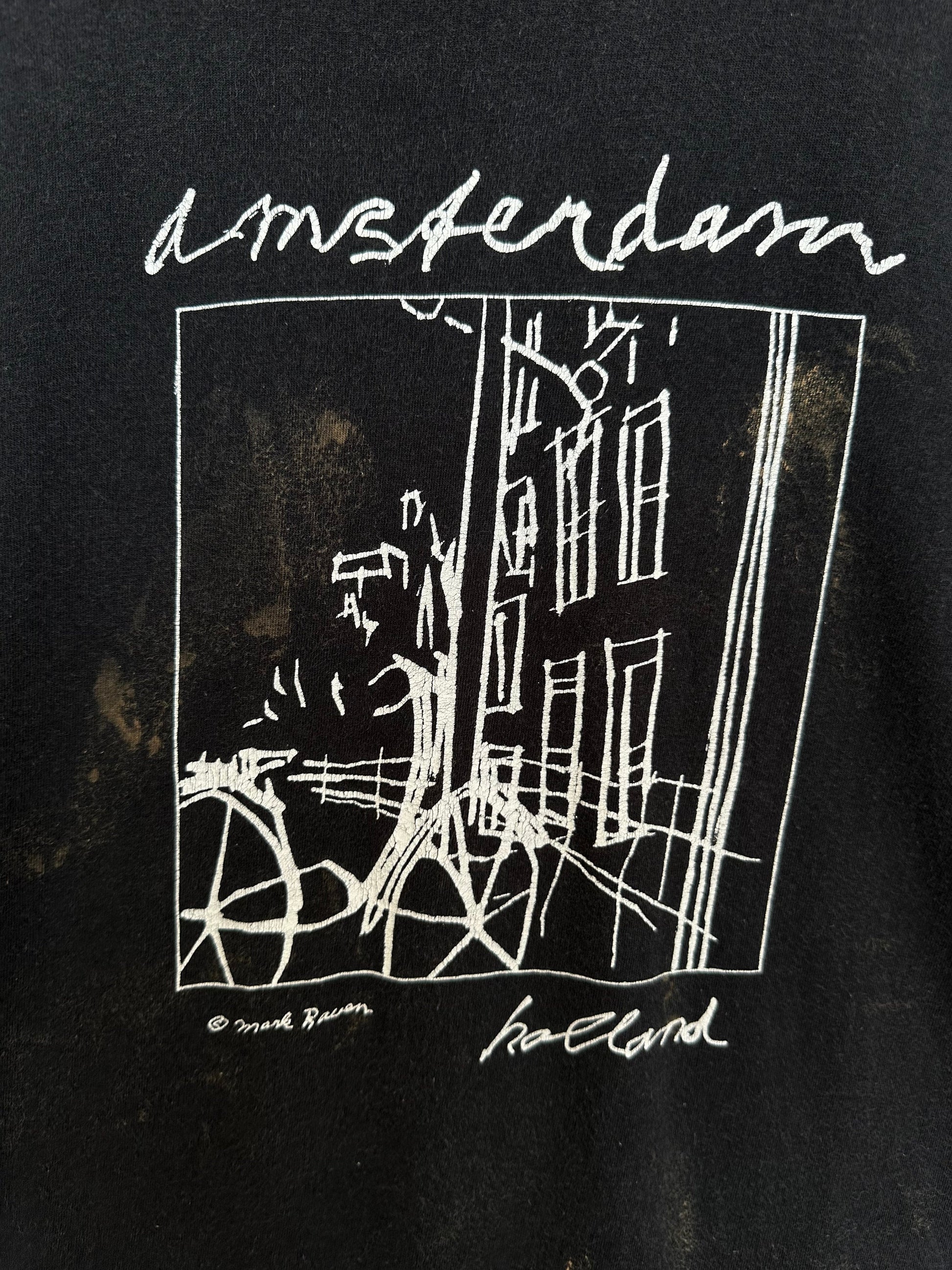Vintage 90s Amsterdam Art Mark Tavern Size Unisex T-shirt, Sweatshirt, Hoodie (3)