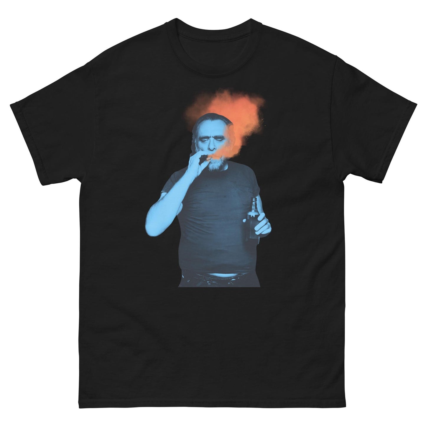 Charles Bukowski Retro Writer Literary Legend Tribute Vintage Poet Grunge Readers (3)