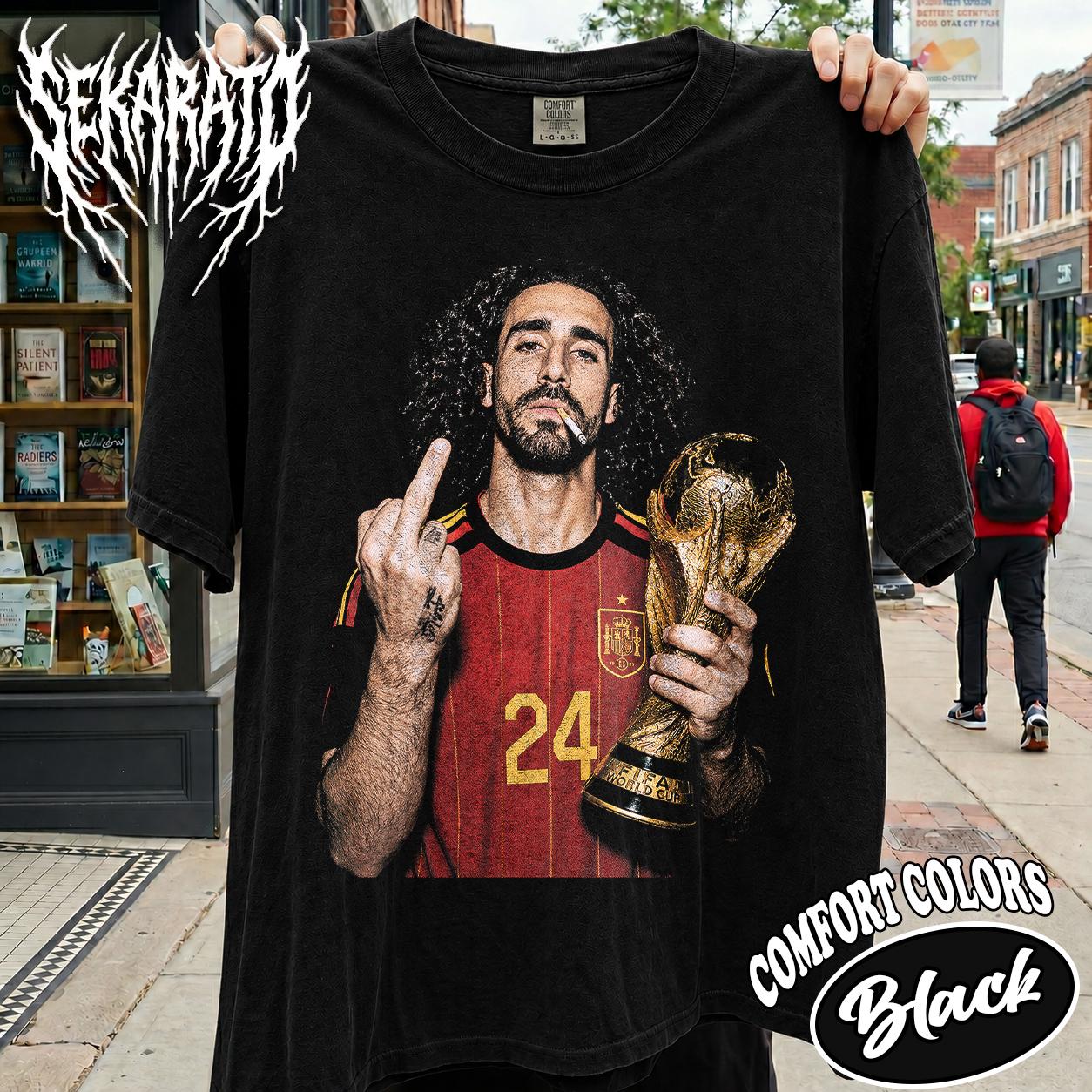 Comfort Colors Marc Cucurella World Cup 2026 Soccer Football Fan Spain Soccer Tee Retro Player (3)