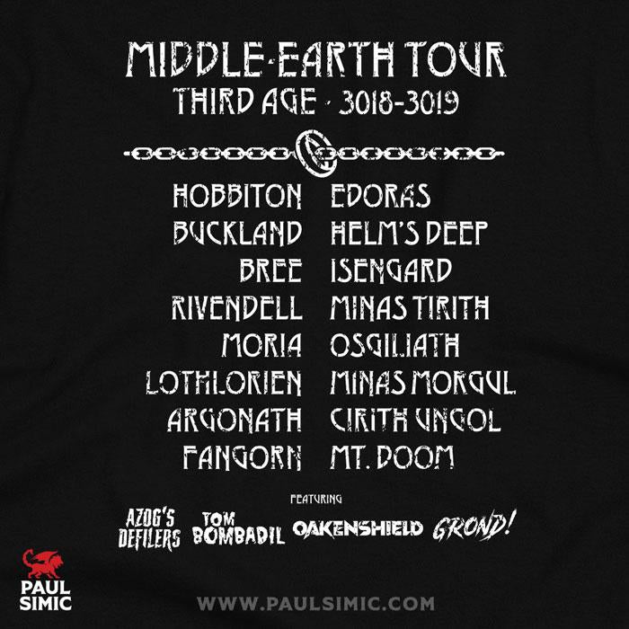 Middle Earth Tour Fly Fools Wizard Unisex T-shirt, Sweatshirt, Hoodie (3)