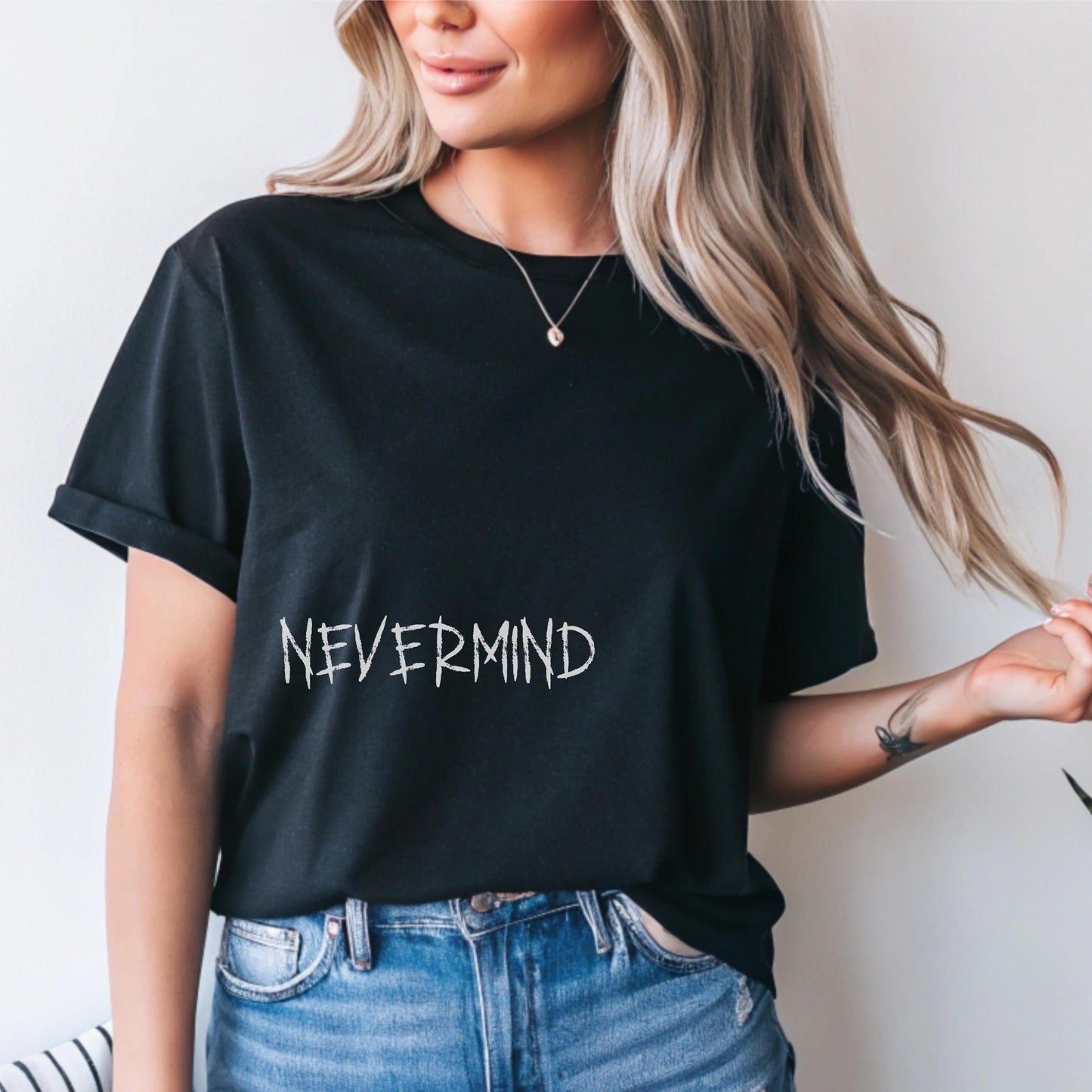 Nevermind Tattoo Pjm Moon Phases 384 Unisex T-shirt, Sweatshirt, Hoodie (2)
