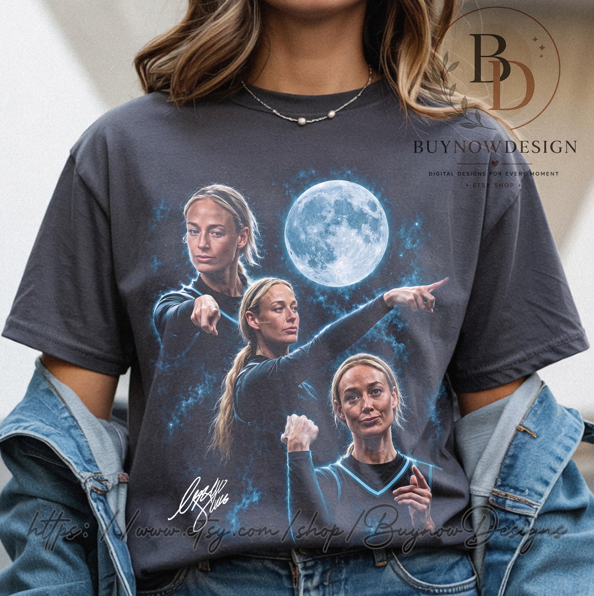 Sophie Cunningham Three Moon Wolf Moon Parody Sports Wnba Fan Sophie Cunningham Pointing Meme Tee Basketball Merch (3)