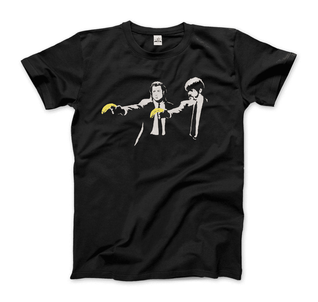 Banksy Banana Fiction Street Art Unisex T-shirt, Sweatshirt, Hoodie (1)