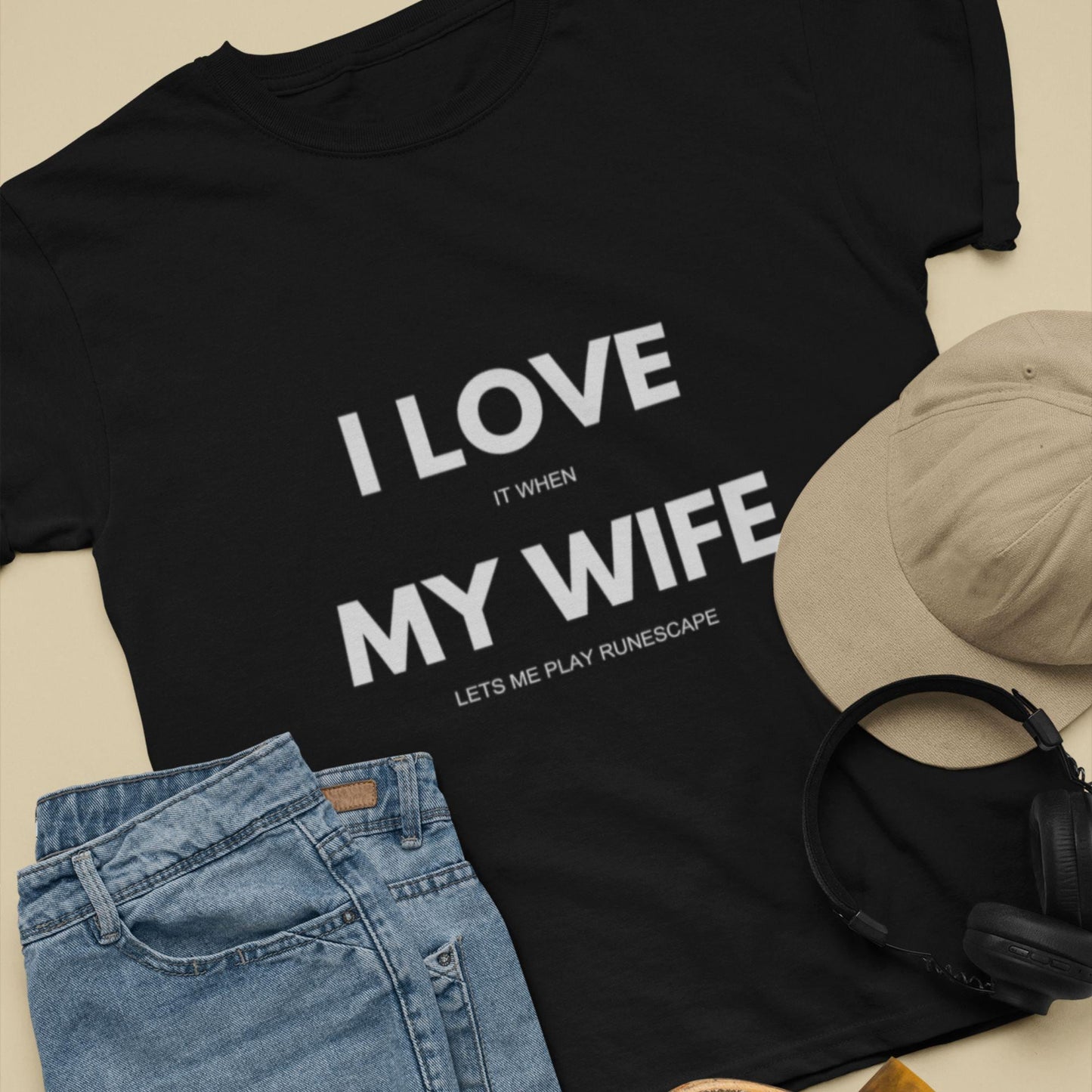 Love Wife Lets Play Runescape Osrs Gamer Meme Birthday Him Christmas Anniversary Husband (4)