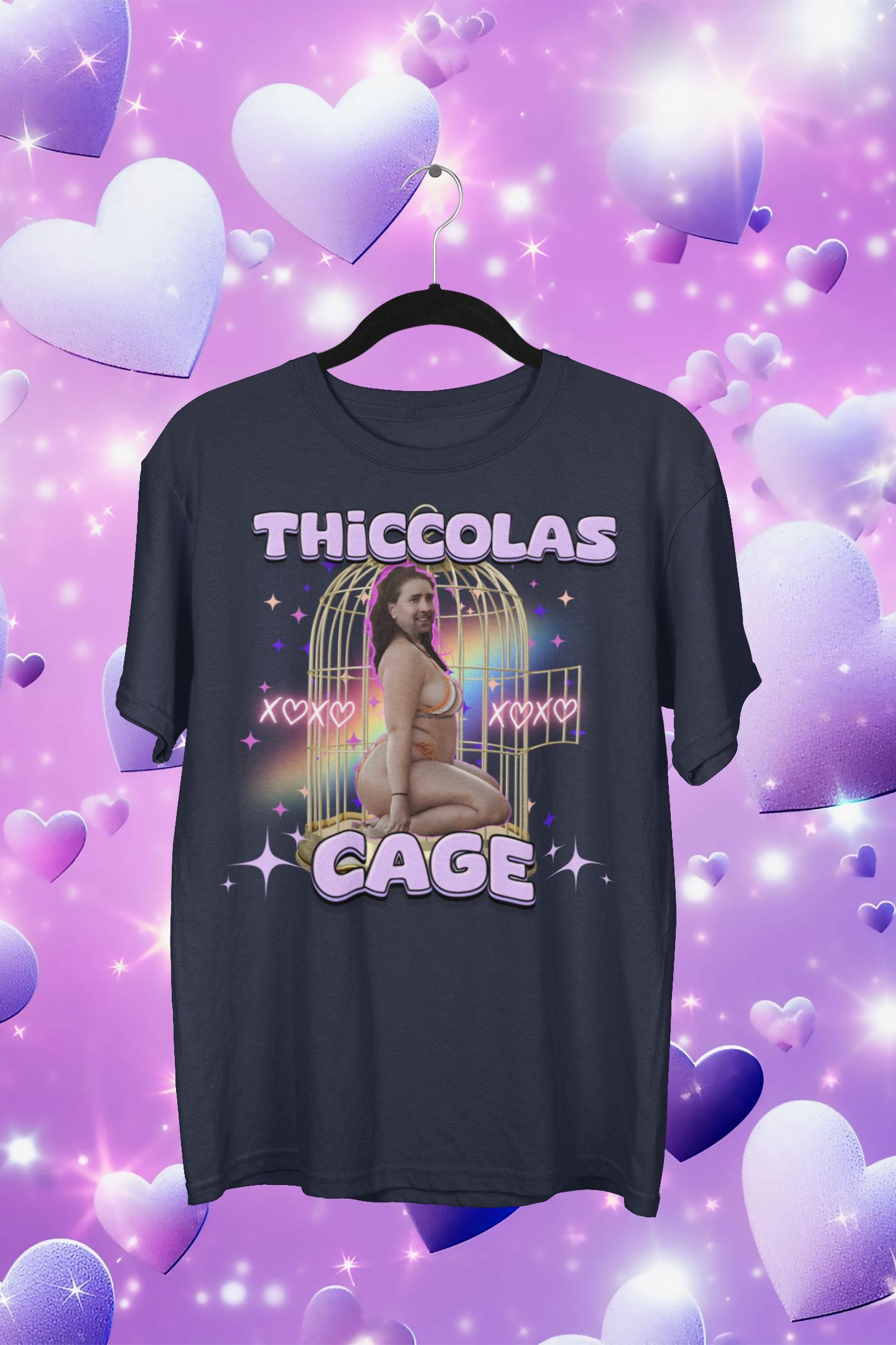 Thiccolas Cage Meme Gag Unhinged Inappropriate Cursed Celebs Celebrities Offensive Raunchy Stupid Meme (2)
