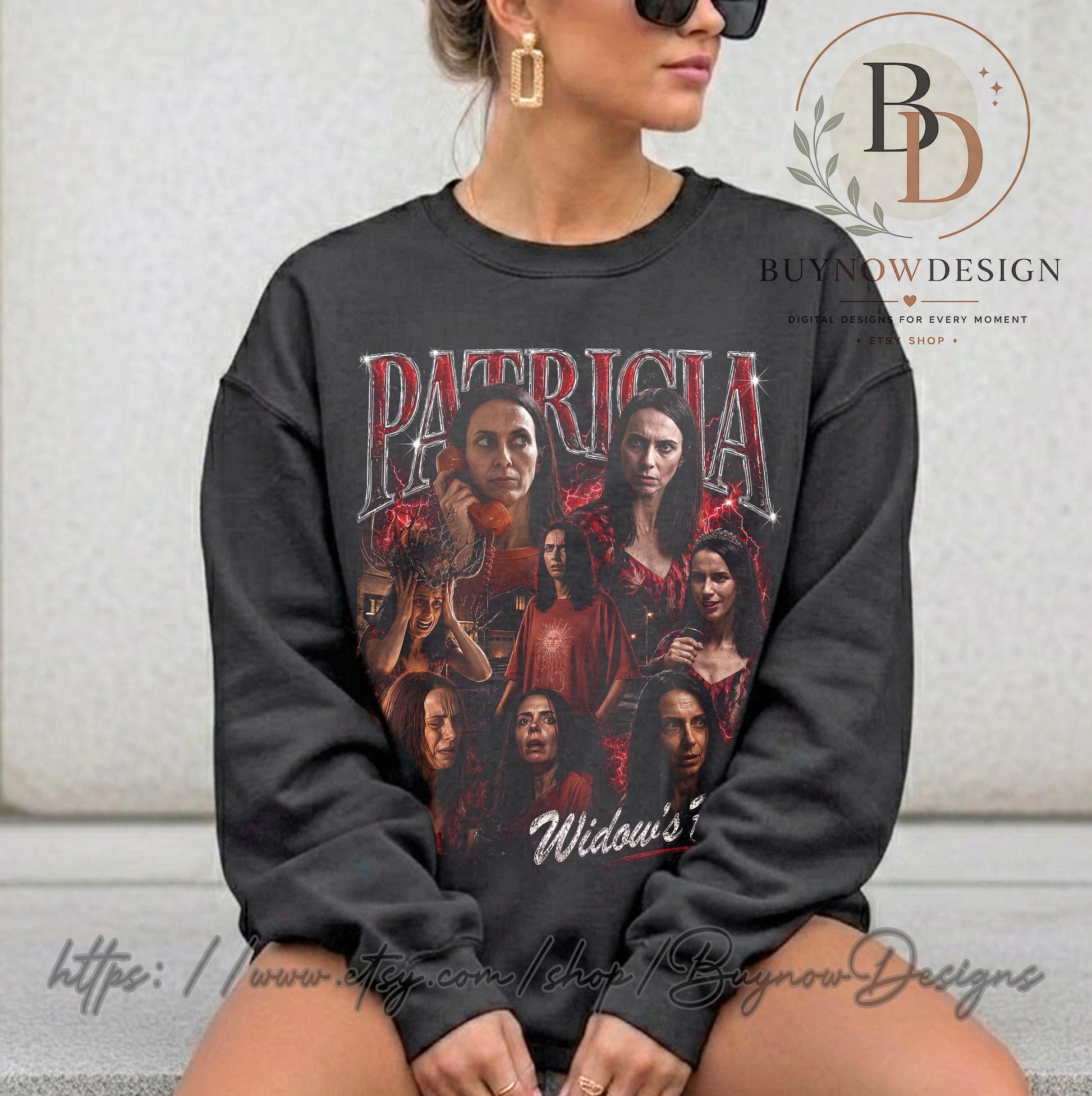 Patricia Widows Bay Patricia Vintage Patricia Bootleg Rap Tee Widows Bay Merch Retro 90s (2)