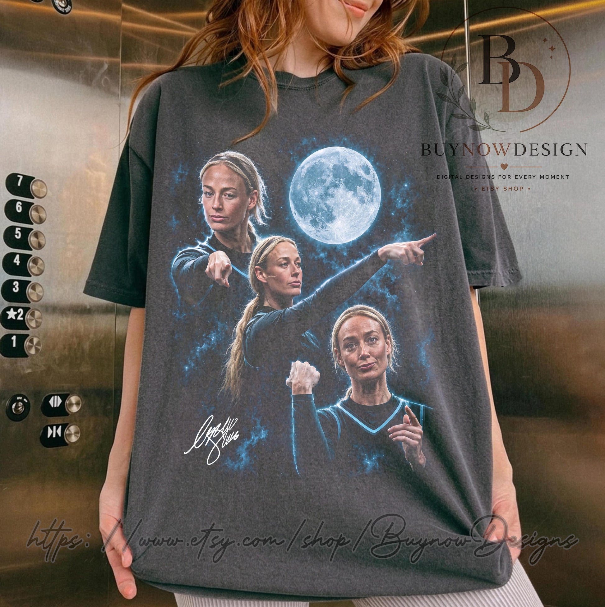 Sophie Cunningham Three Moon Wolf Moon Parody Sports Wnba Fan Sophie Cunningham Pointing Meme Tee Basketball Merch (1)