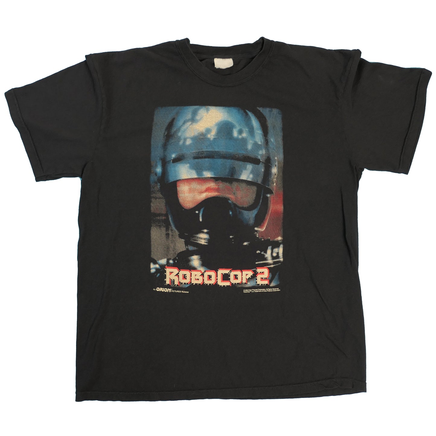 Robocop Sci-Fi Movie Tee Irvin Kershner Frank Miller Comic Story Writer 1990s Police Detroit Cinema Halloween Film Boxy Tee (1)