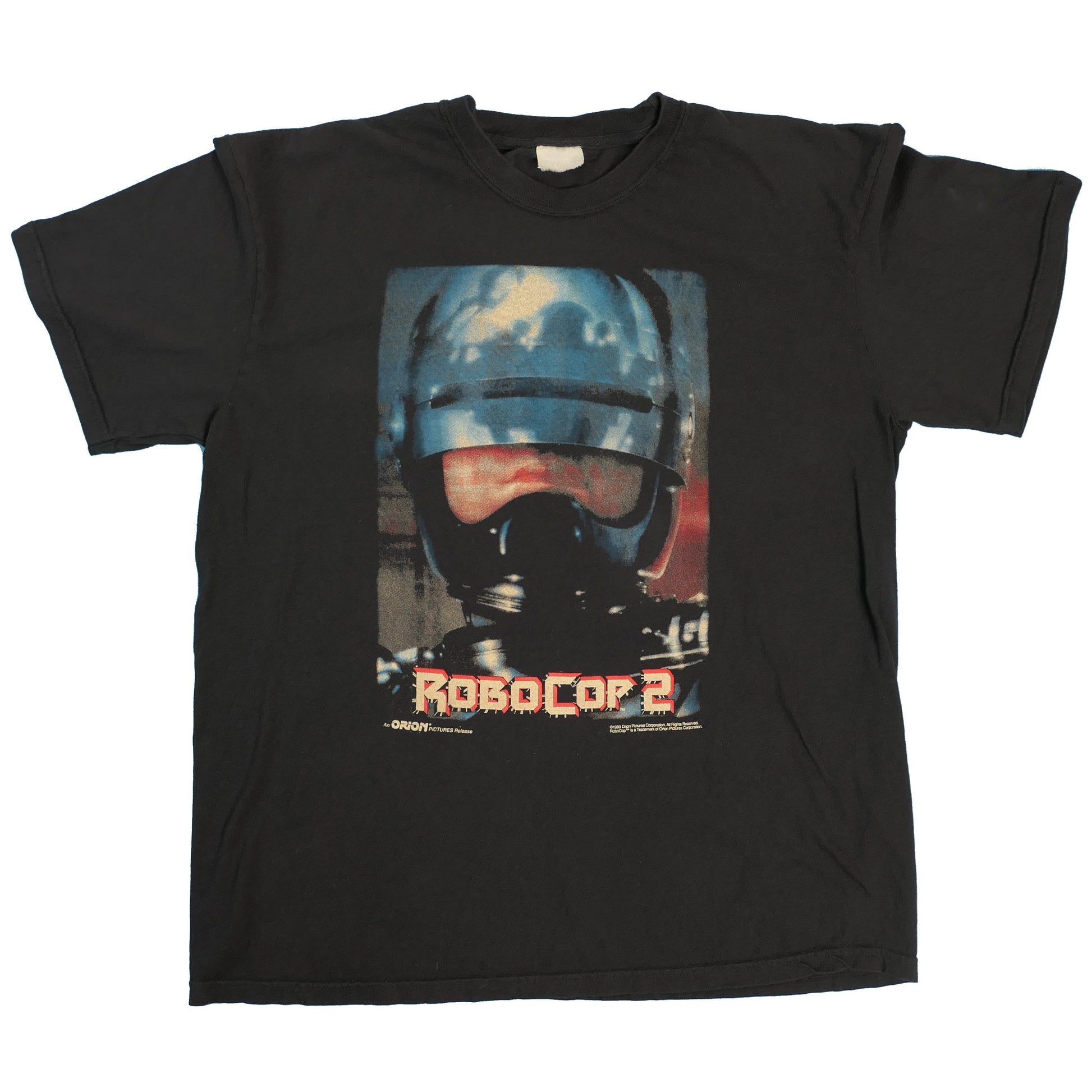 Robocop Sci-Fi Movie Tee Irvin Kershner Frank Miller Comic Story Writer 1990s Police Detroit Cinema Halloween Film Boxy Tee (1)