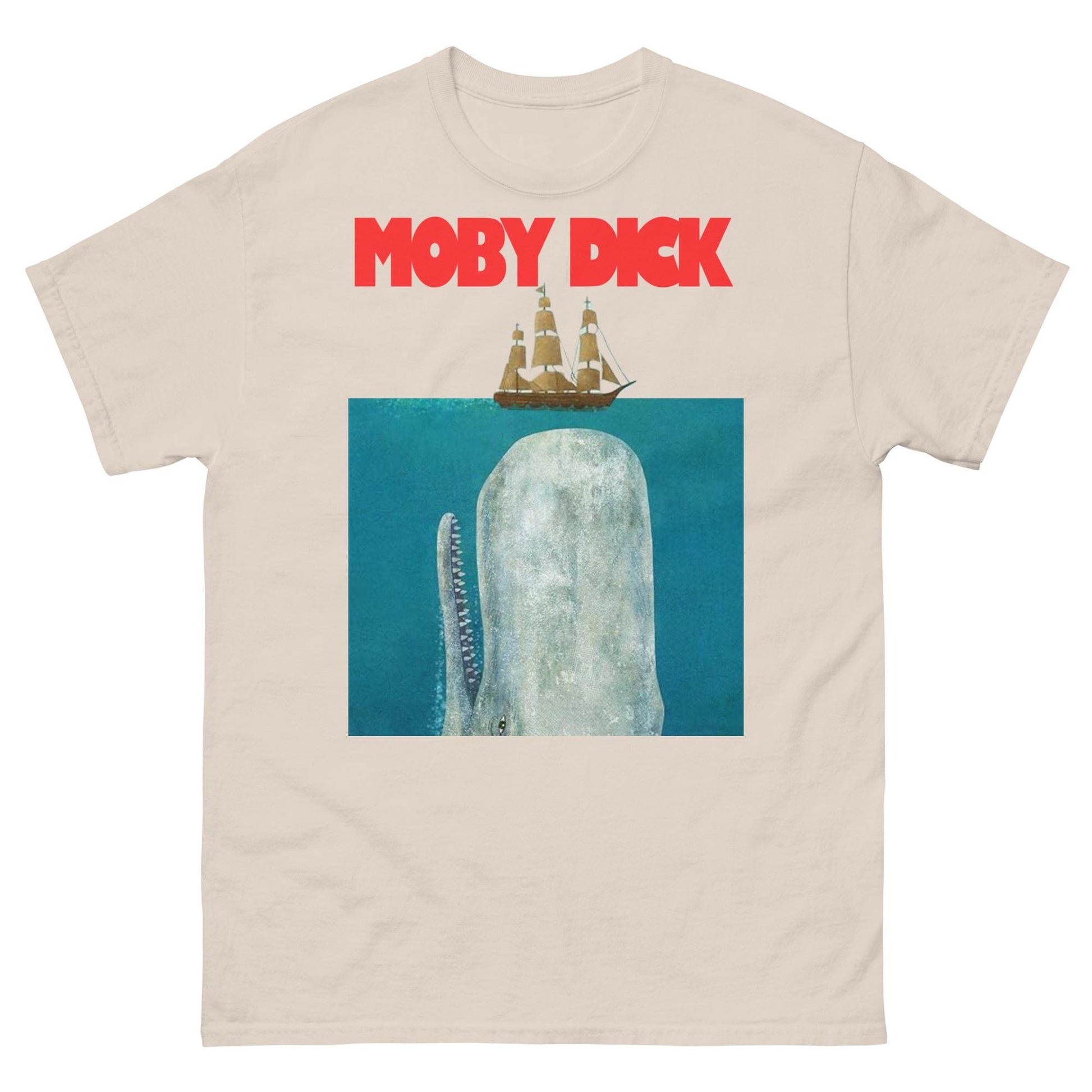 Moby Dick Vintage Literary Whale Retro Book Lover Novel Readers Ocean Fans (1)