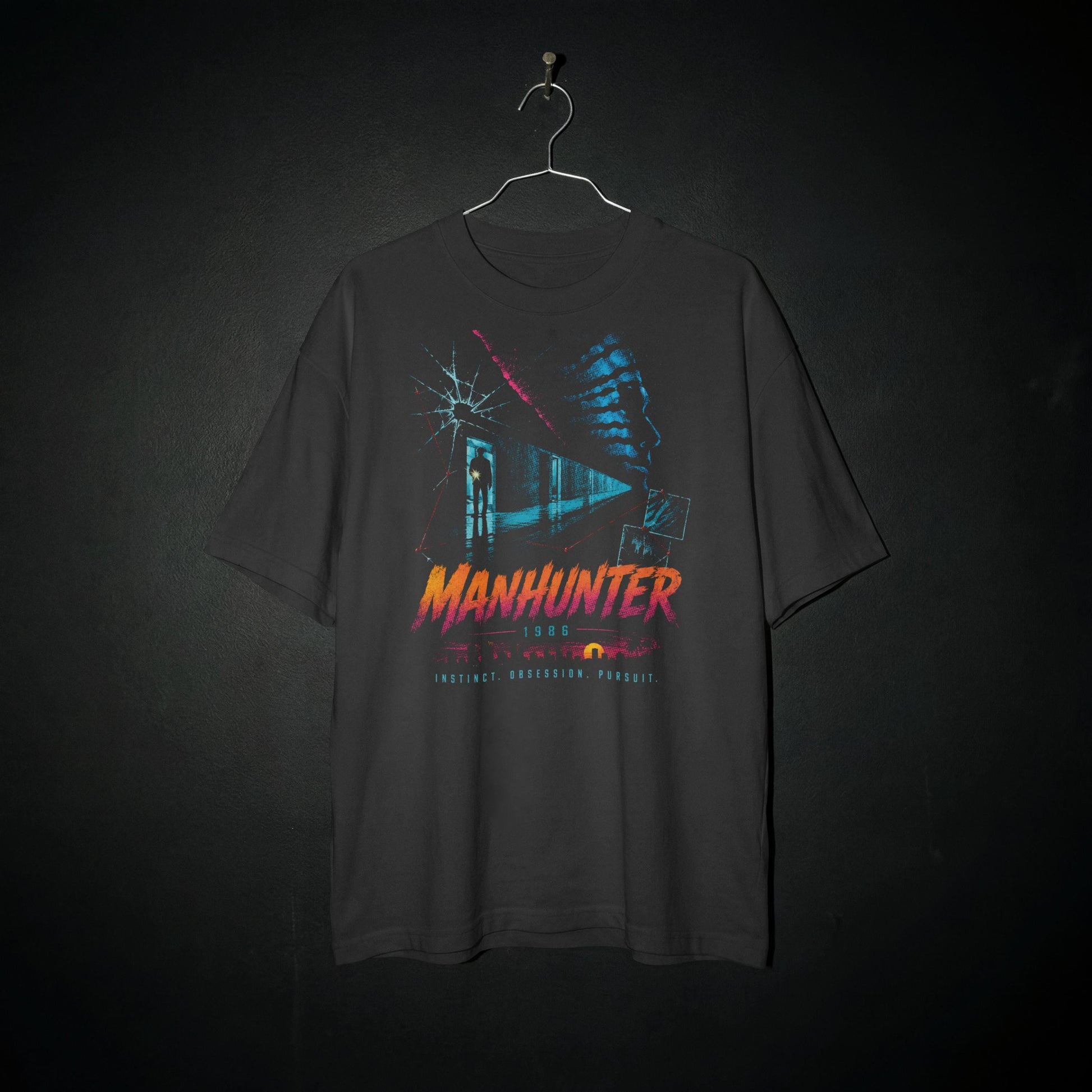 Manhunter Inspired Acid Wash 80s Crime Thriller Movie Tee Michael Mann Cult Film (3)