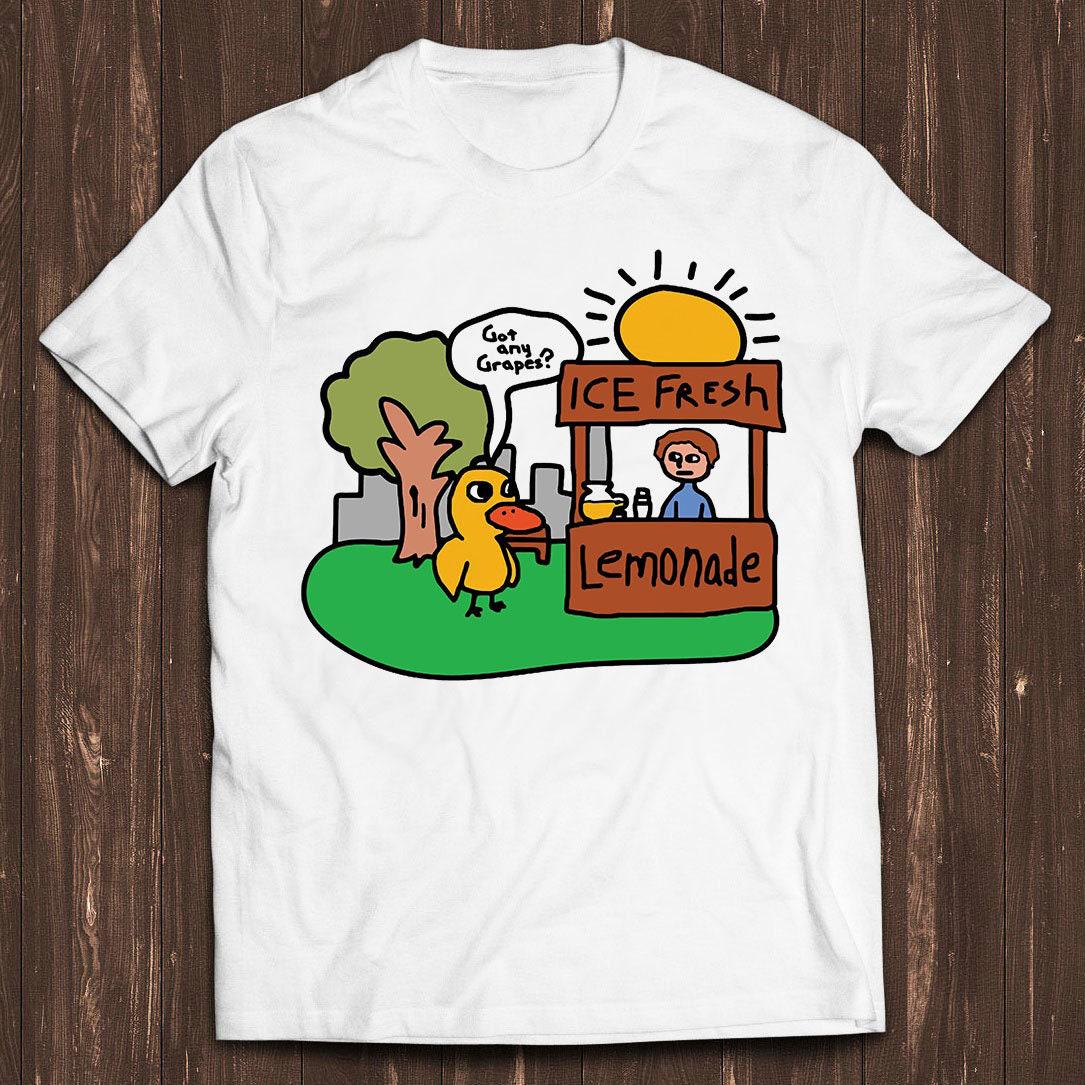 Got Any Grapes Lemonade Memes Jokes Duck Song Humor Gamer Meme Music Tee C1597 (1)