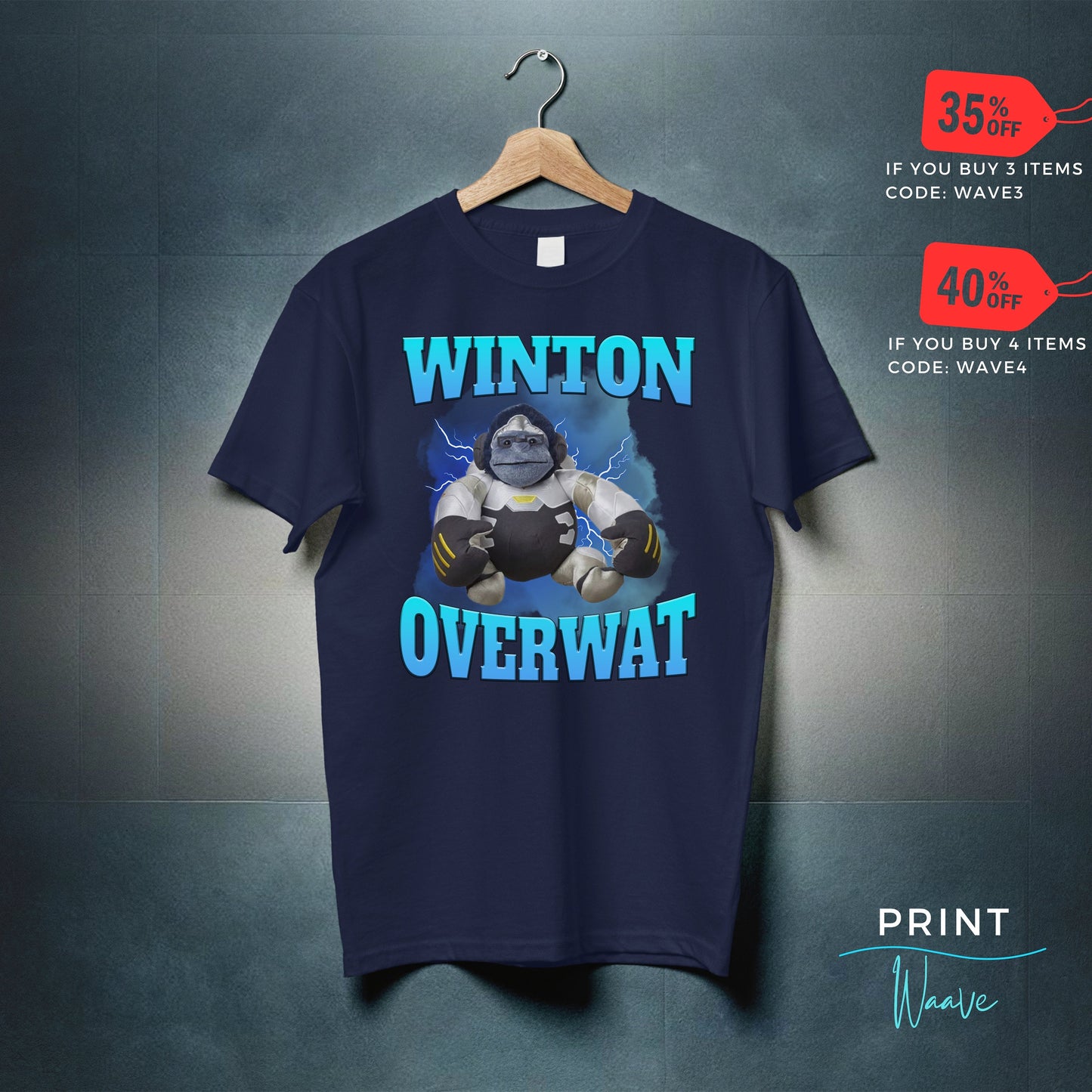 Winton Overwat Meme Gaming Unisex T-shirt, Sweatshirt, Hoodie (2)