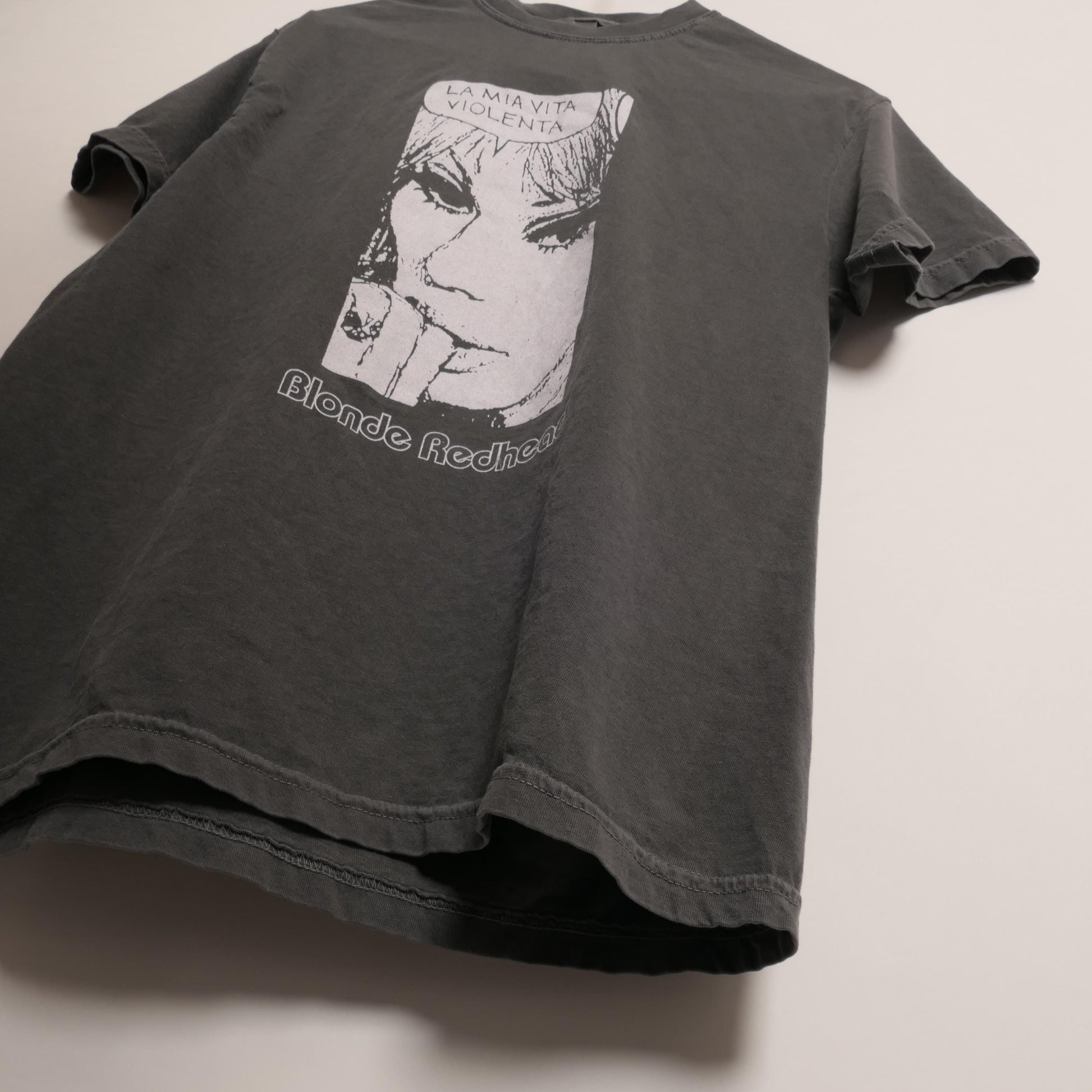 Blonde Redhead Band Tee Ultra Faded Shoegaze Ambient Post Rock Noise Chill Slowdive Shoegazer Album Single Faded Heavyweigh Medium (3)