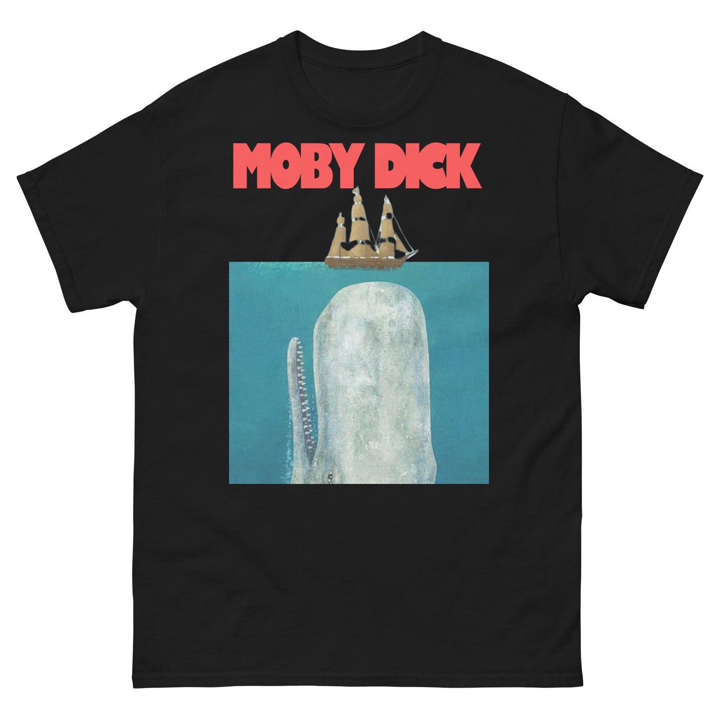 Moby Dick Vintage Literary Whale Retro Book Lover Novel Readers Ocean Fans (3)