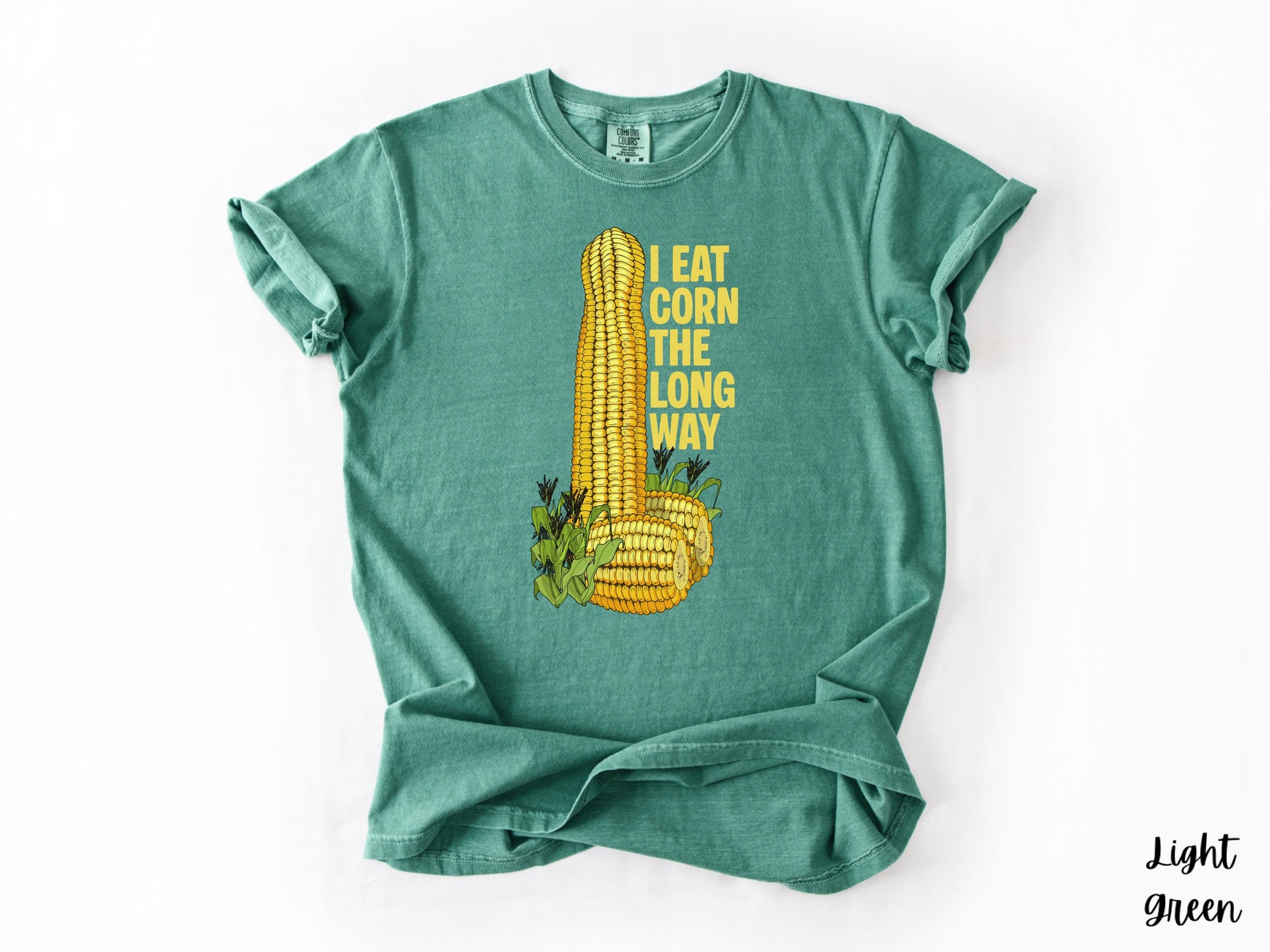 Eat Corn Long Way Humor Inappropriate Raunchy Sayings Gag Meme Offensive Embarrassing (3)