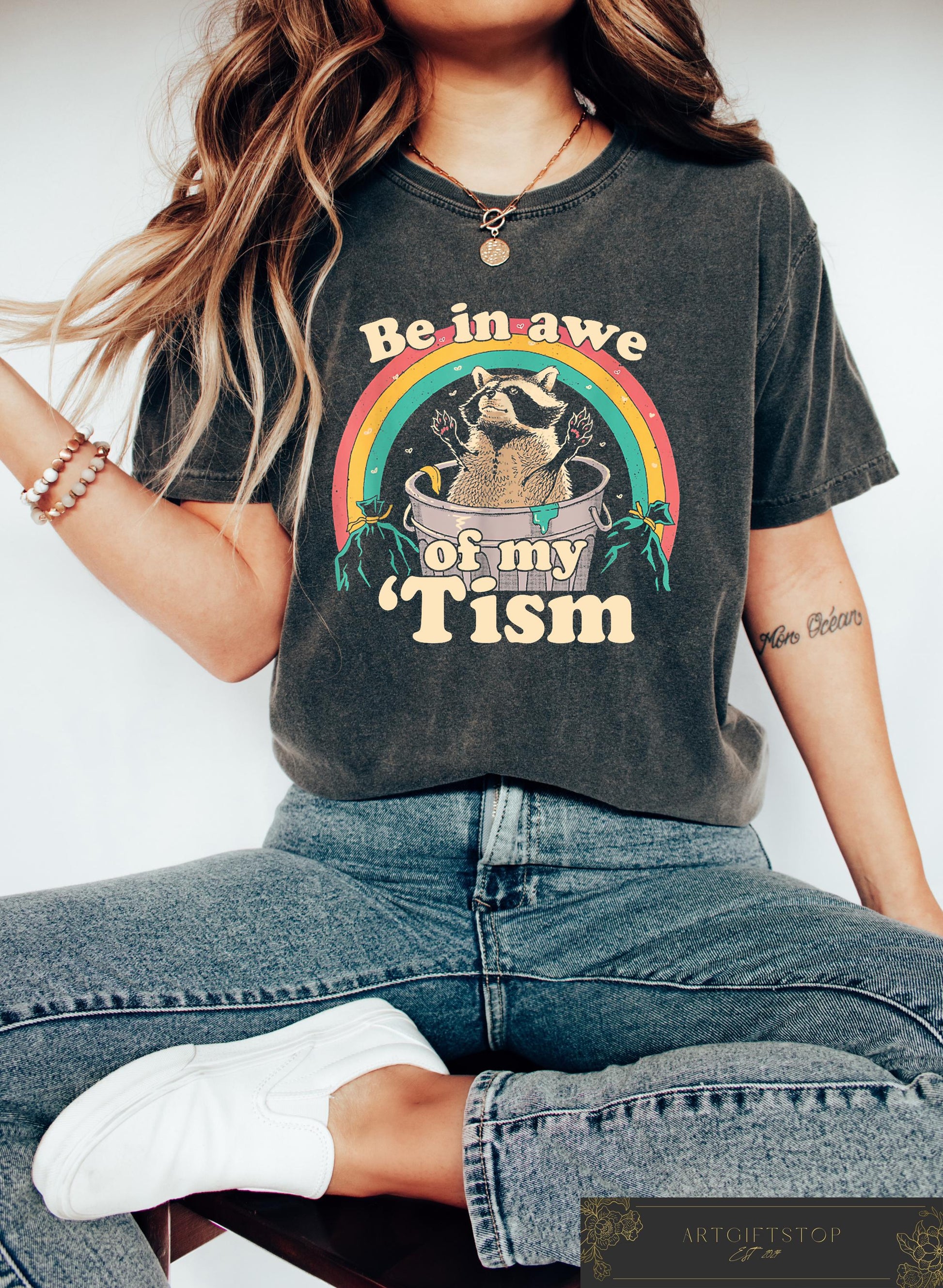 Awe Tism Mom Autism Meme Autistic Opossum Autism Awareness Meme (1)