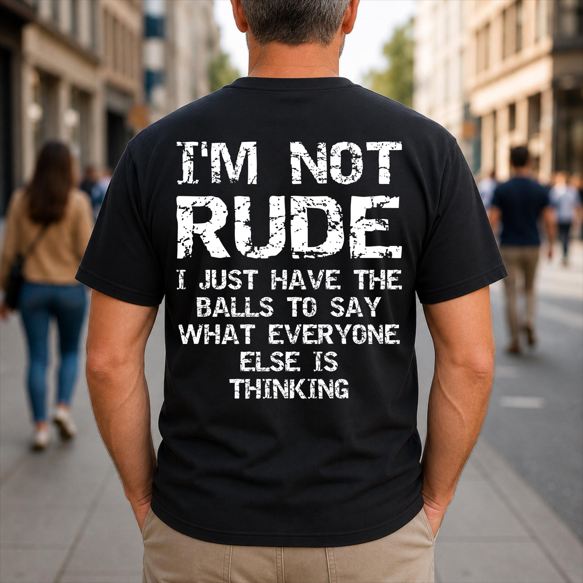 I'M Rude Balls Say Sarcasm Back Unisex T-shirt, Sweatshirt, Hoodie (1)