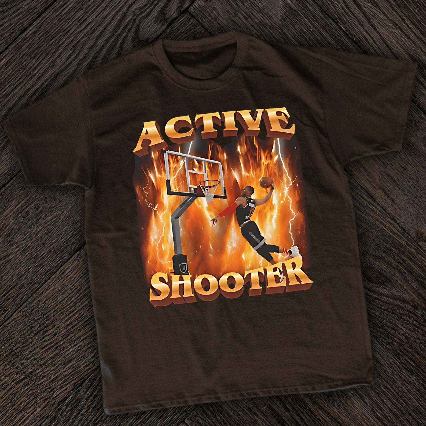 Active Shooter Tee Meme Meme Joke Tee Gif Oddly Tee Unisex T-shirt, Sweatshirt, Hoodie (2)