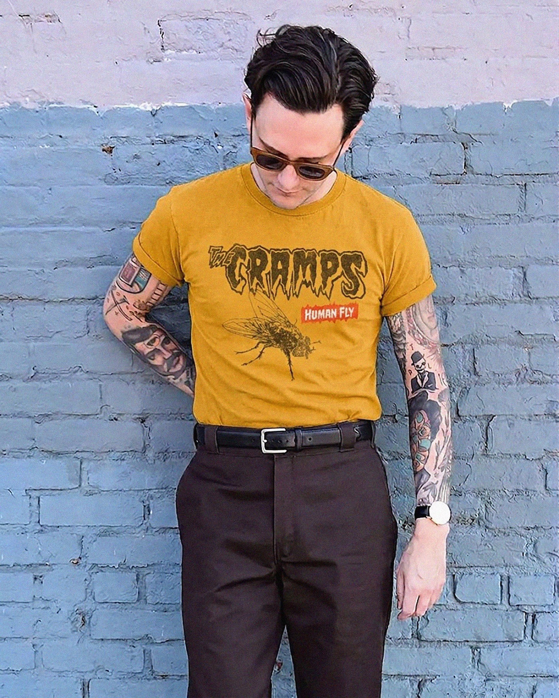 Cramps Retro Punk Band Human Fly Unisex T-shirt, Sweatshirt, Hoodie (3)