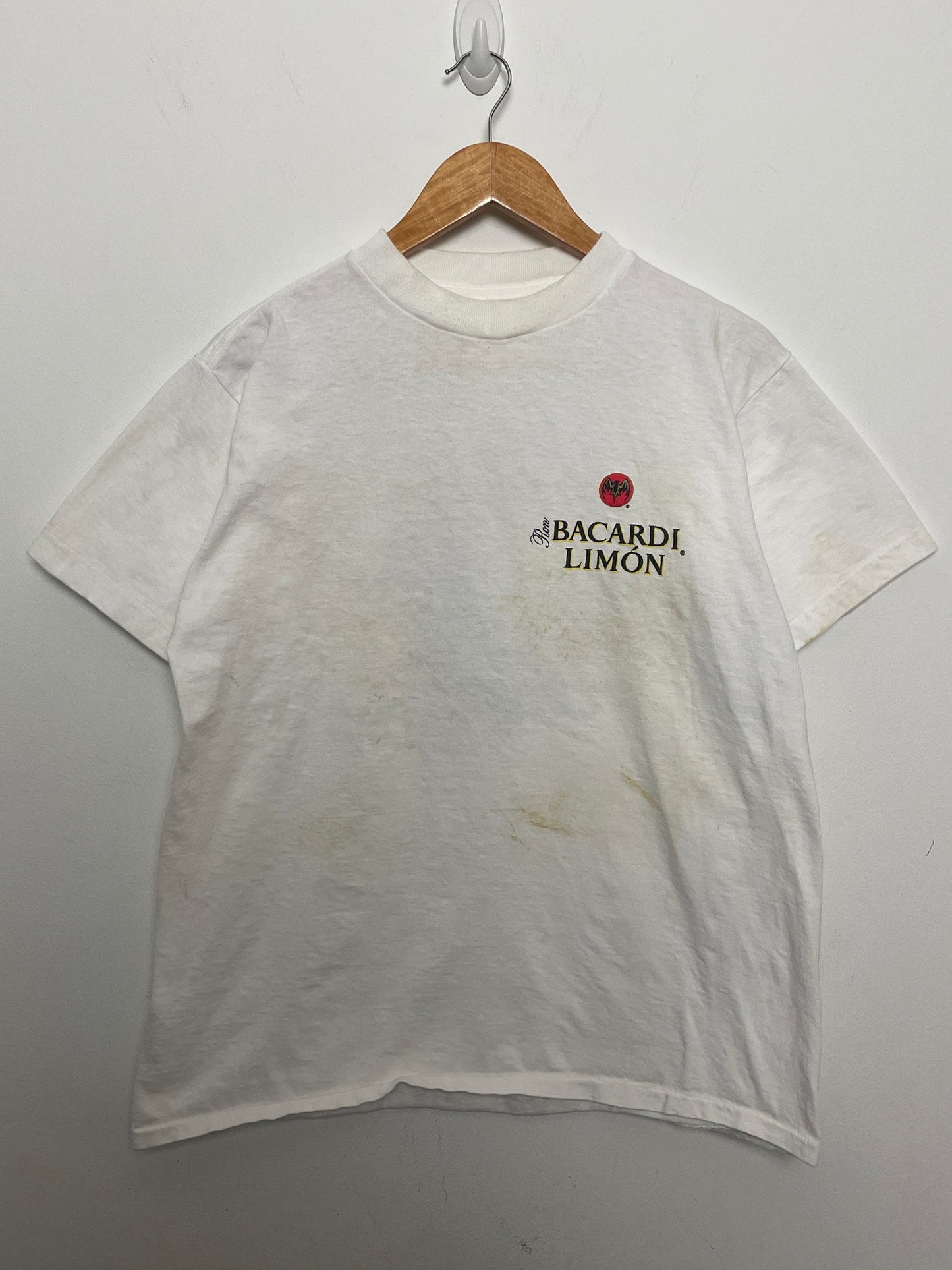 Vintage 1990s Bacardi Limon Revolutionary Citrus Spirit Rum Size Medium (3)