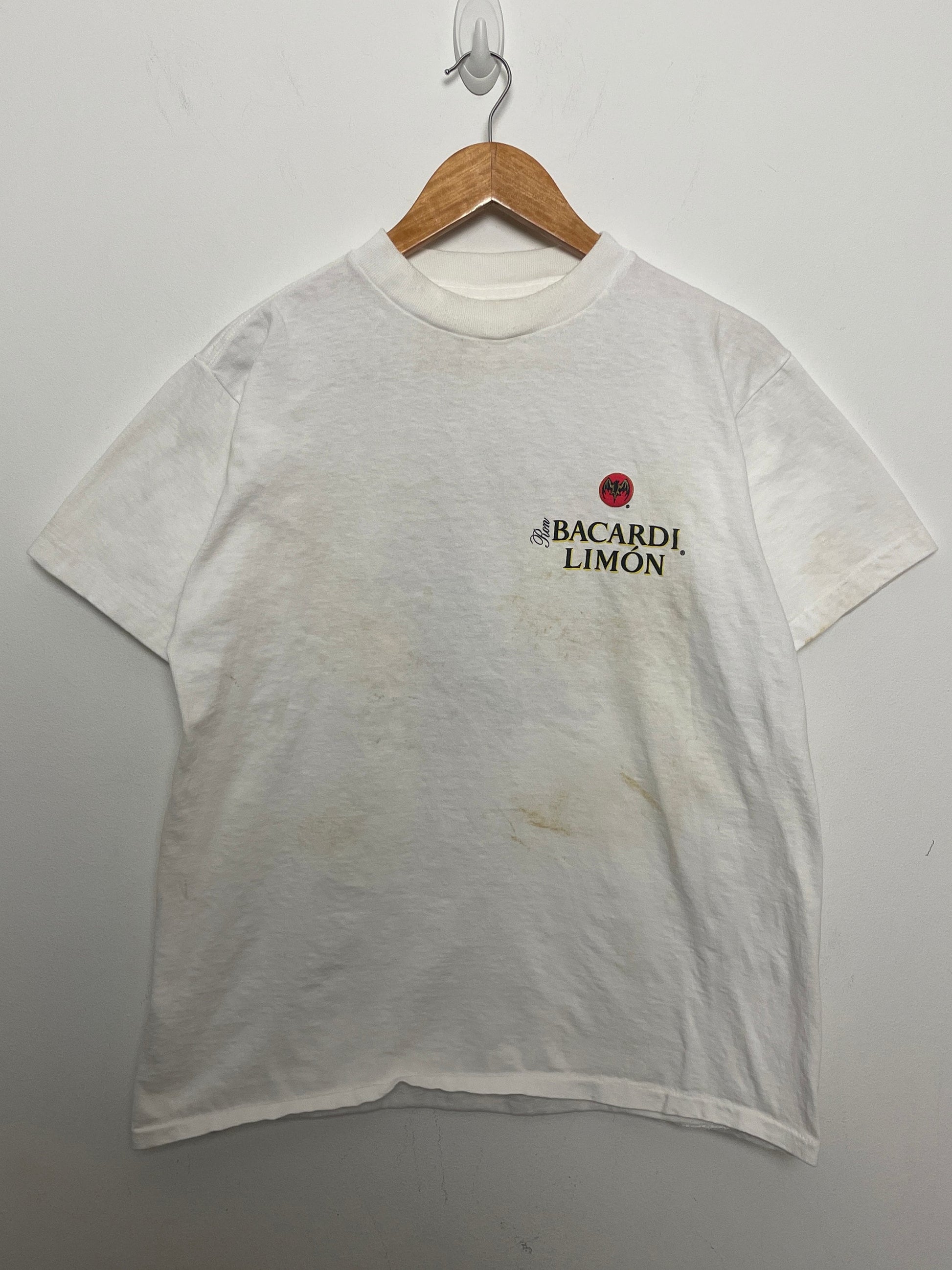 Vintage 1990s Bacardi Limon Revolutionary Citrus Spirit Rum Size Medium (3)