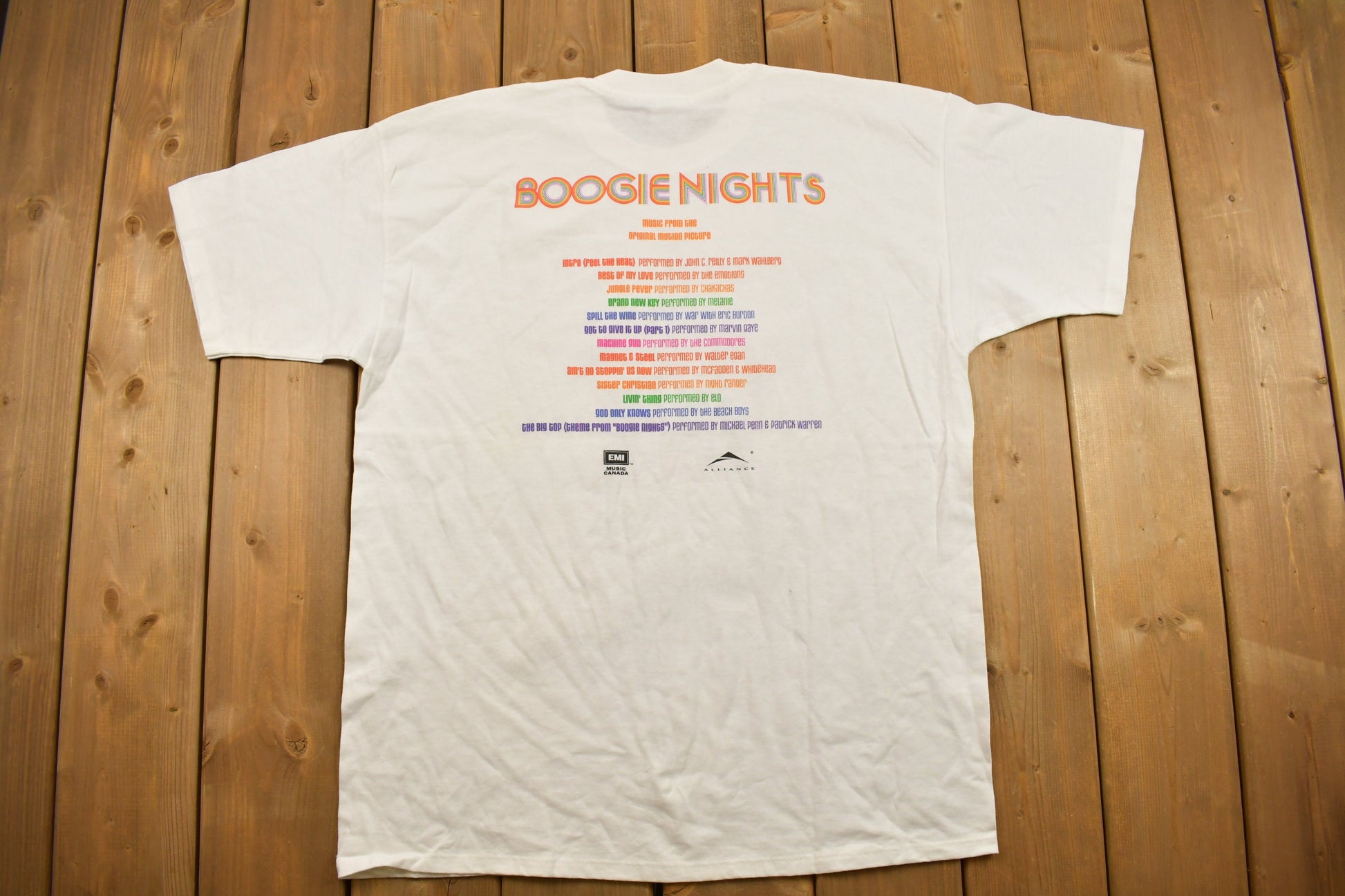 Vintage 1990s Boogie Nights Movie Promo Vintage Movie Tee Rare Vintage (2)