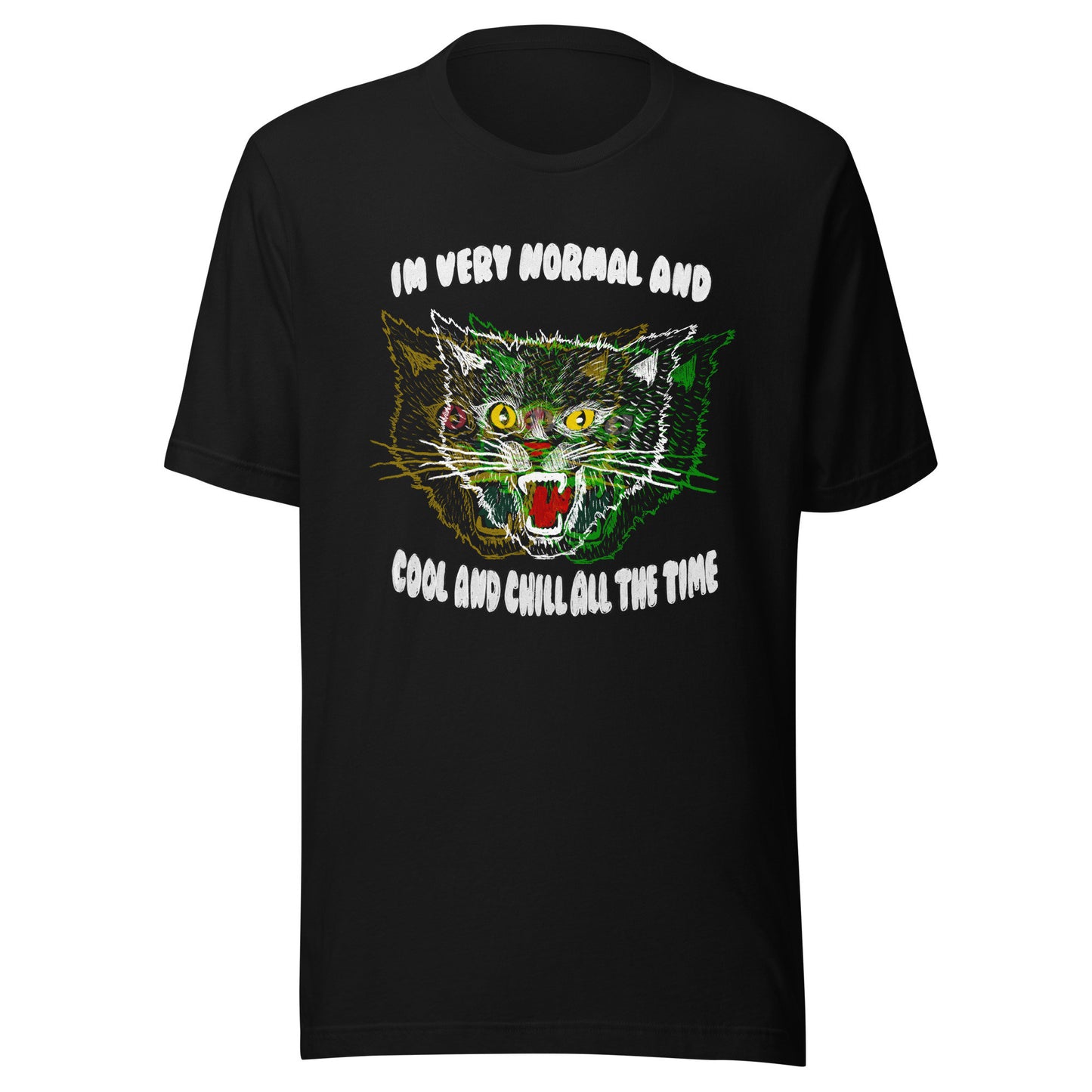 Cat Very Normal Ordinary Unisex T-shirt, Sweatshirt, Hoodie (1)