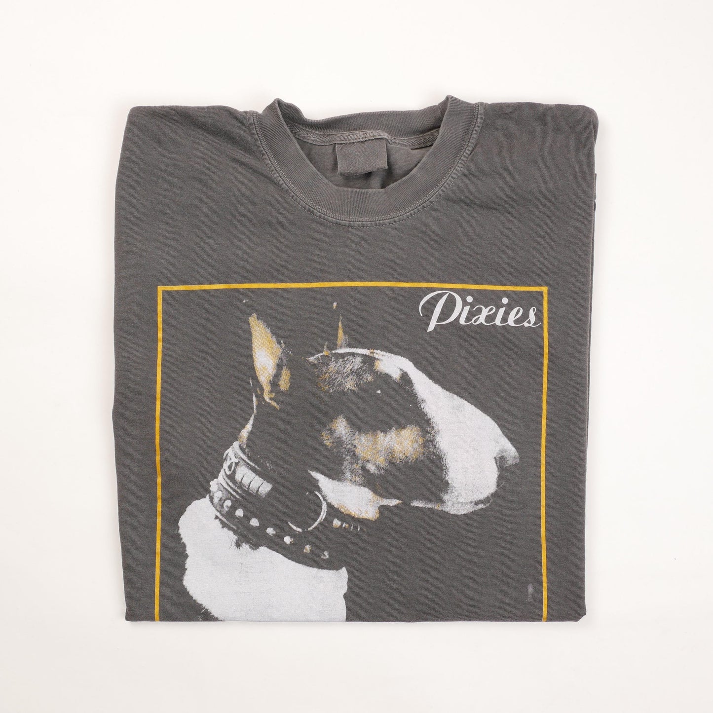 Pixies Here Comes Man Tee Ultra Faded Post Punk Alternative Noise Grunge Band Bull Terrier Dog Shoegaze Album Cover Xl (3)