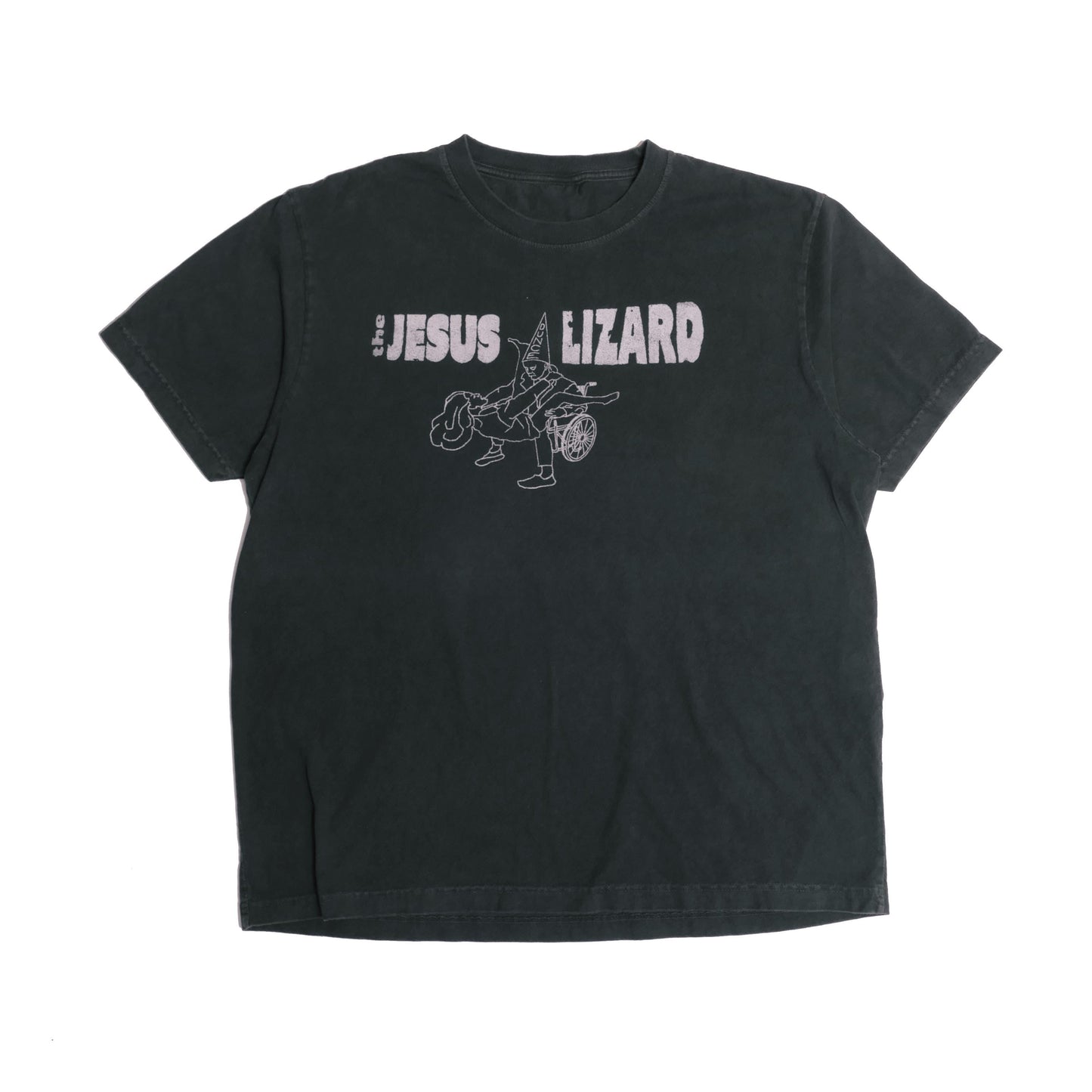 Jesus Lizard Dunce Tee Noise Art Post Punk Wave Austin Texas Wheelchair Epidemic Alternative Rock Noise Grunge Band Faded Xl (1)