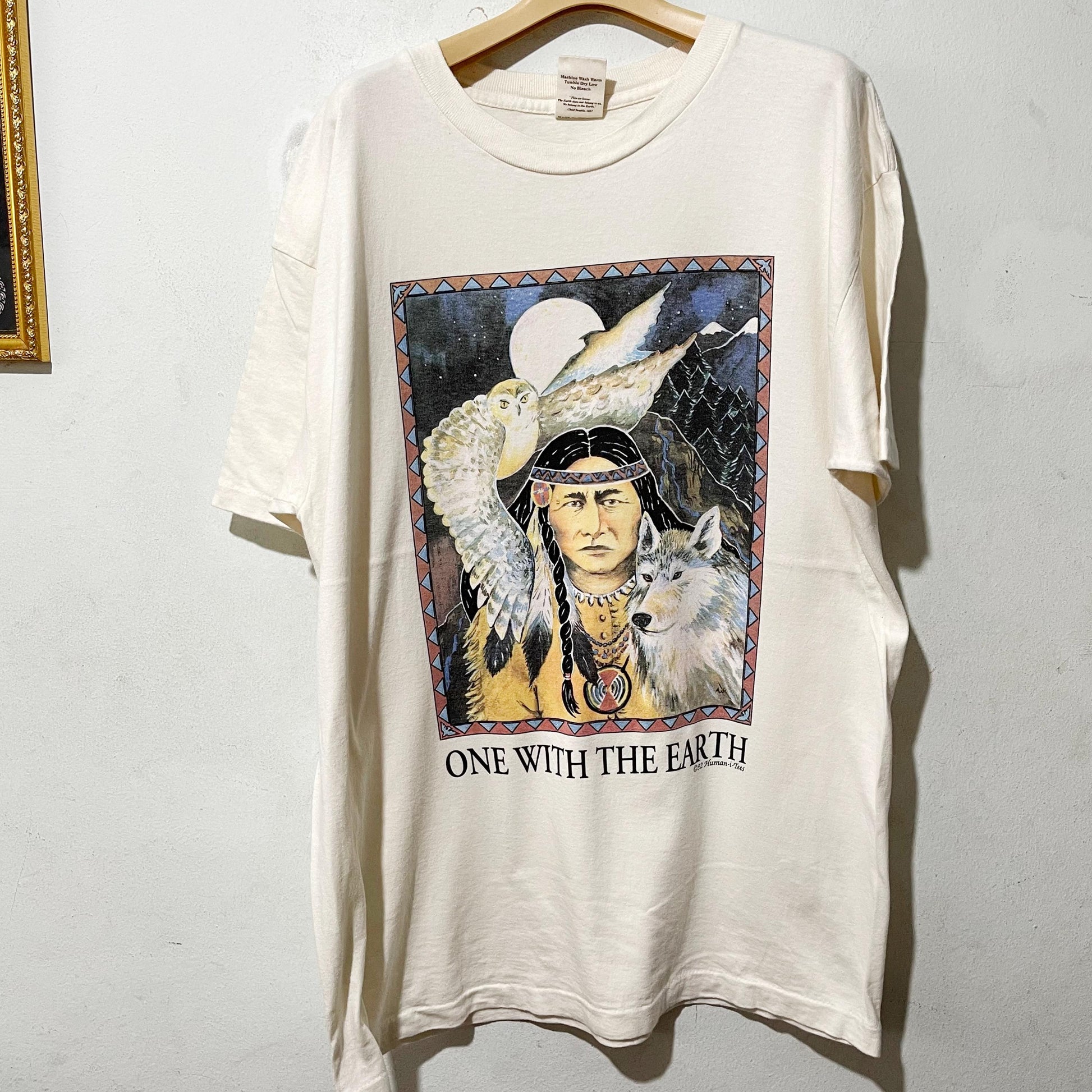 Vintage 1992 Human Tees Earth Size Xl Unisex T-shirt, Sweatshirt, Hoodie (1)