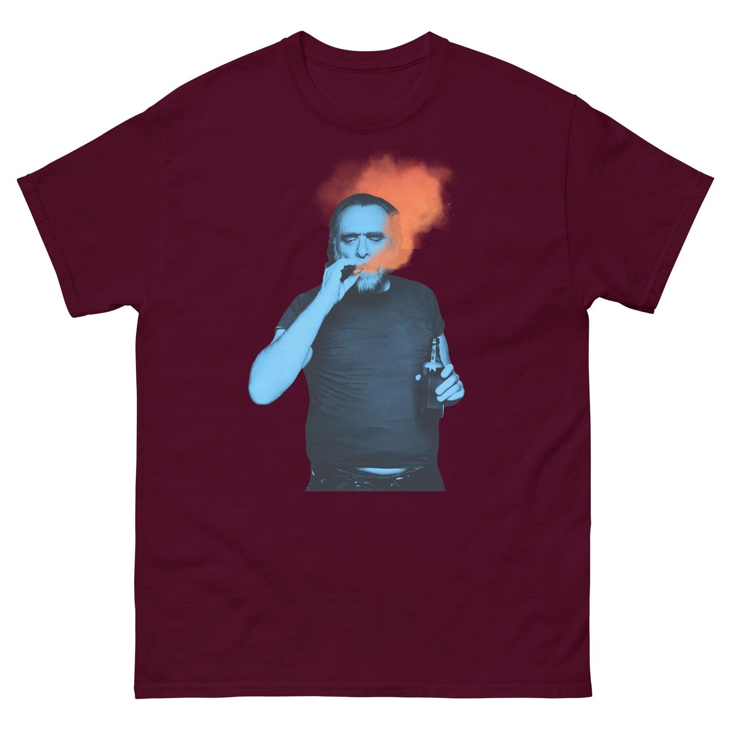 Charles Bukowski Retro Writer Literary Legend Tribute Vintage Poet Grunge Readers (2)
