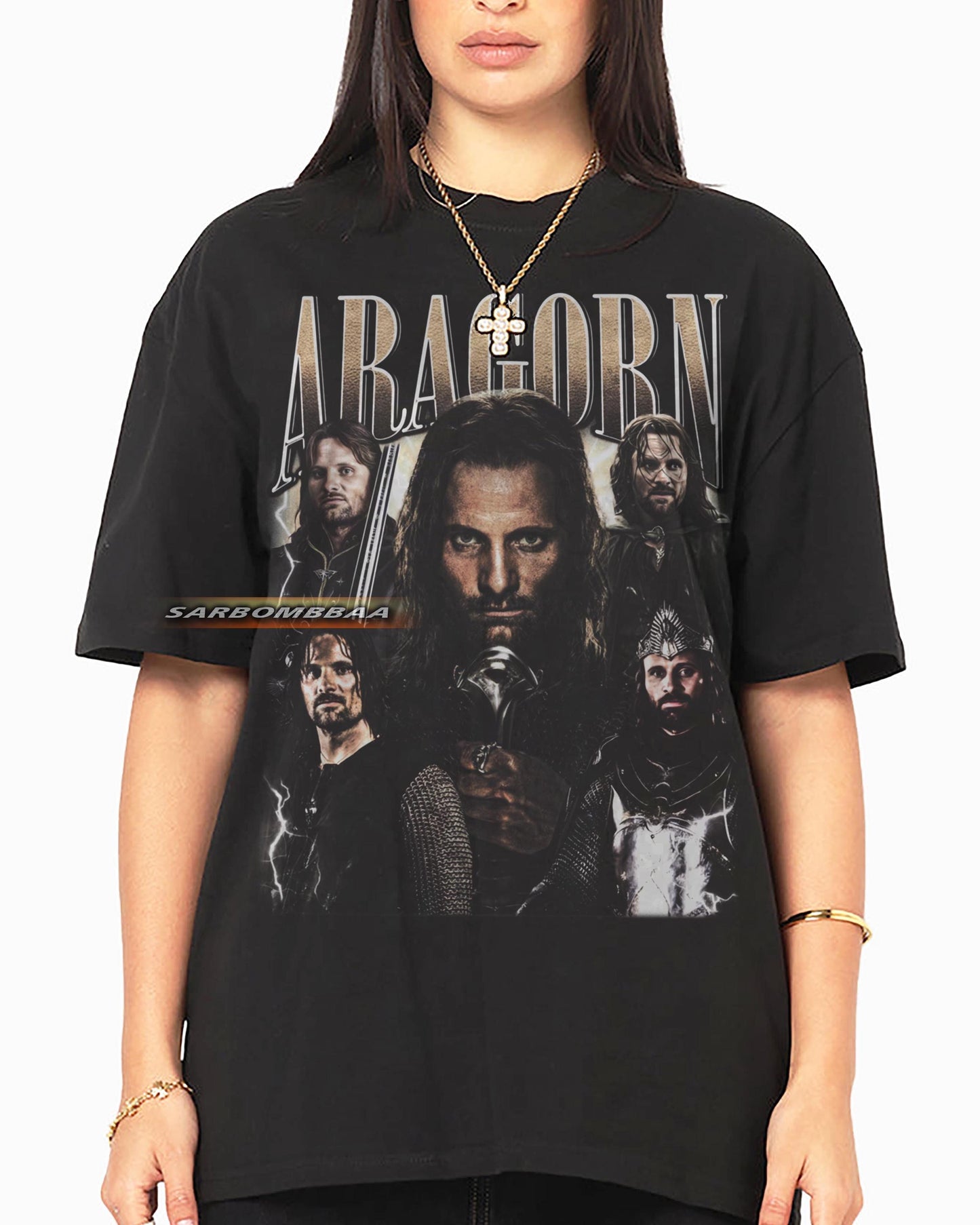 Aragorn Vintage Lord Rings Tee Unisex T-shirt, Sweatshirt, Hoodie (1)