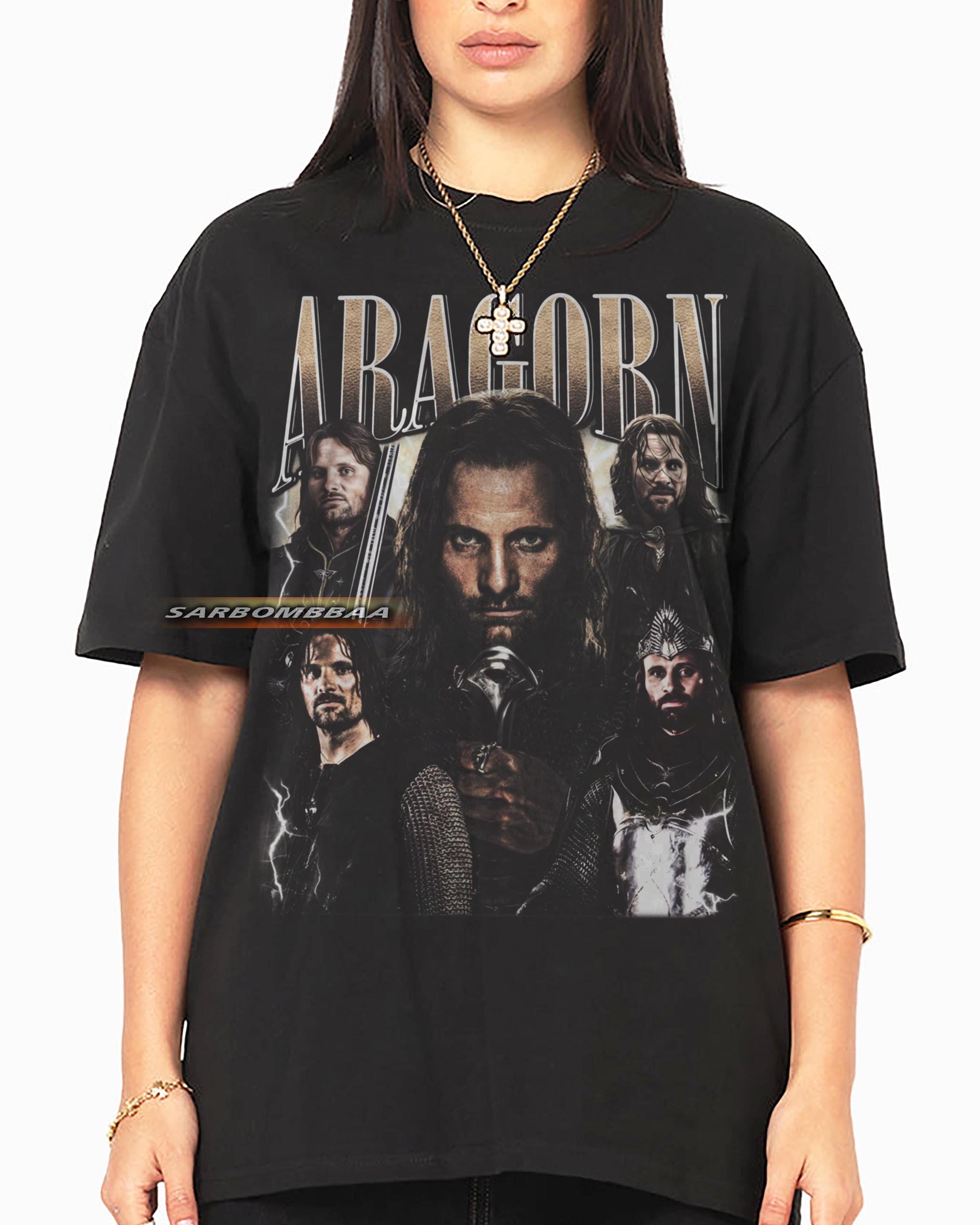 Aragorn Vintage Lord Rings Tee Unisex T-shirt, Sweatshirt, Hoodie (1)