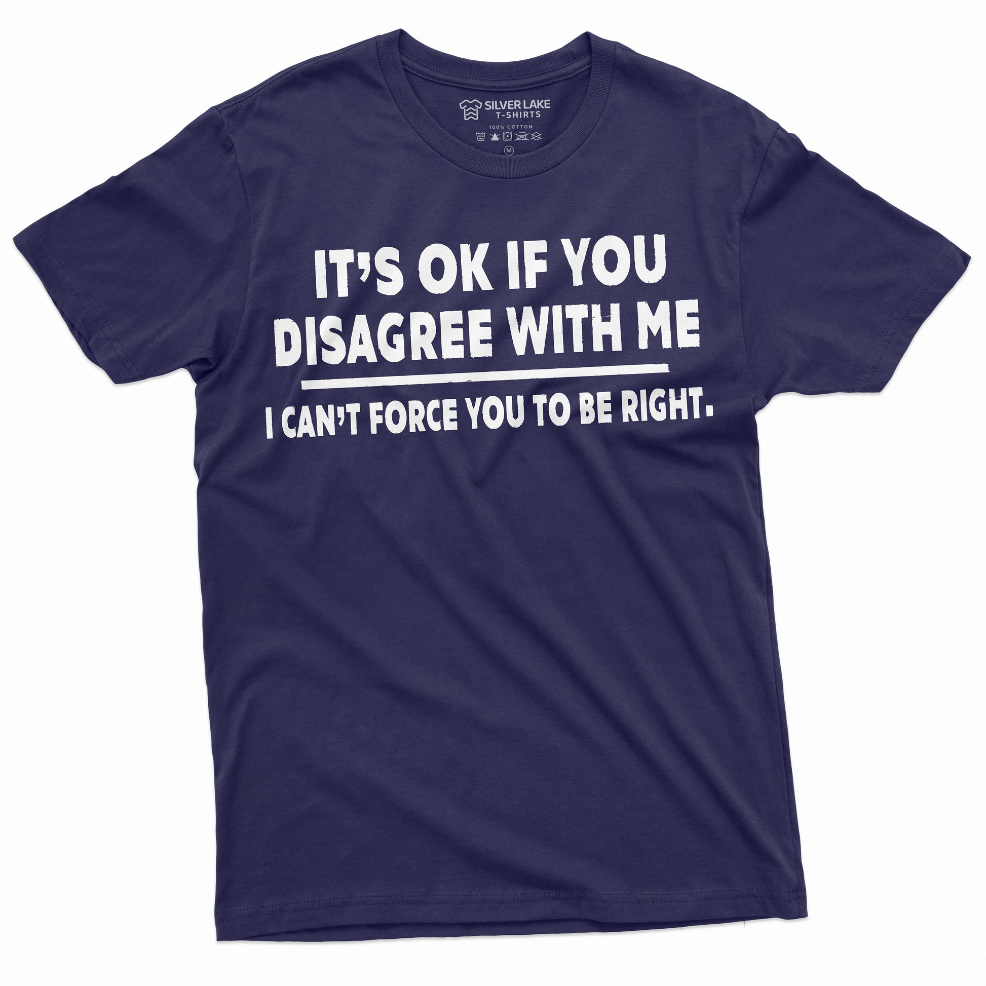 It'S Ok Disagree Saying Text Birthday Christmas Tee Unisex T-shirt, Sweatshirt, Hoodie (3)