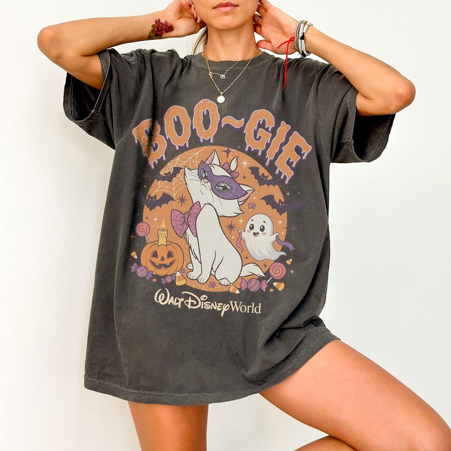 Vintage Boo-Gie Marie Halloween Aristocats Halloween Disney Halloween Marie Spooky Kitten Wdw Disneyland Halloween (2)