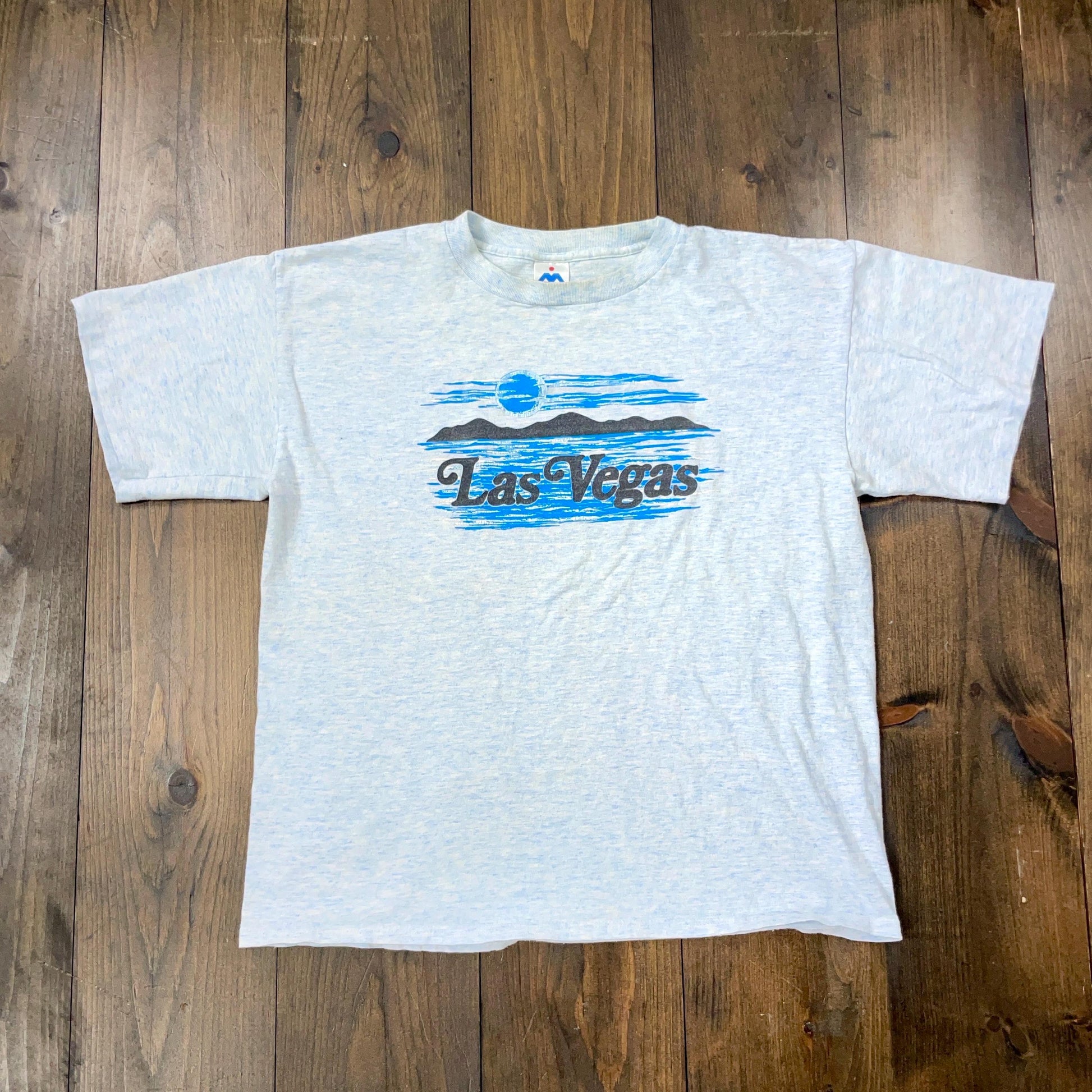 Vintage 1990s Las Vegas Travel Souvenir Single Stitch Made Usa Size Large (1)