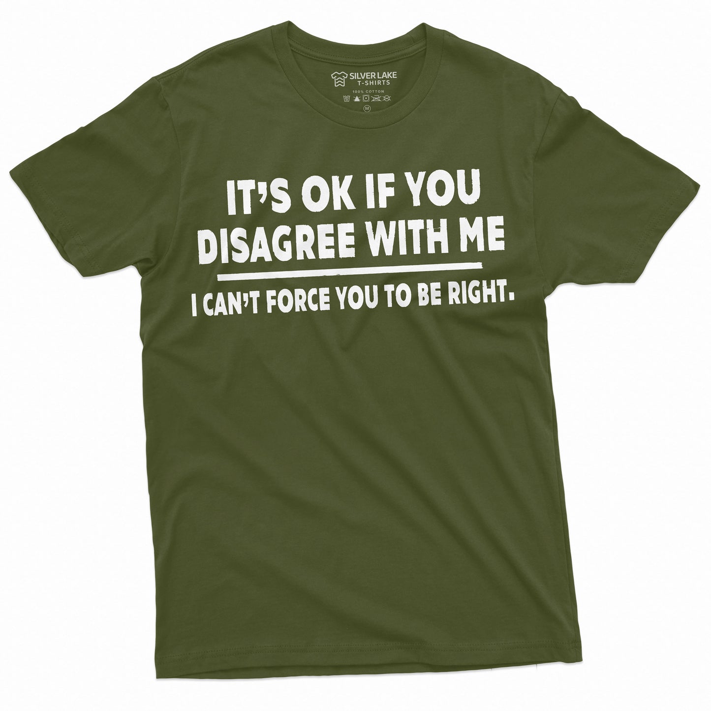 It'S Ok Disagree Saying Text Birthday Christmas Tee Unisex T-shirt, Sweatshirt, Hoodie (4)