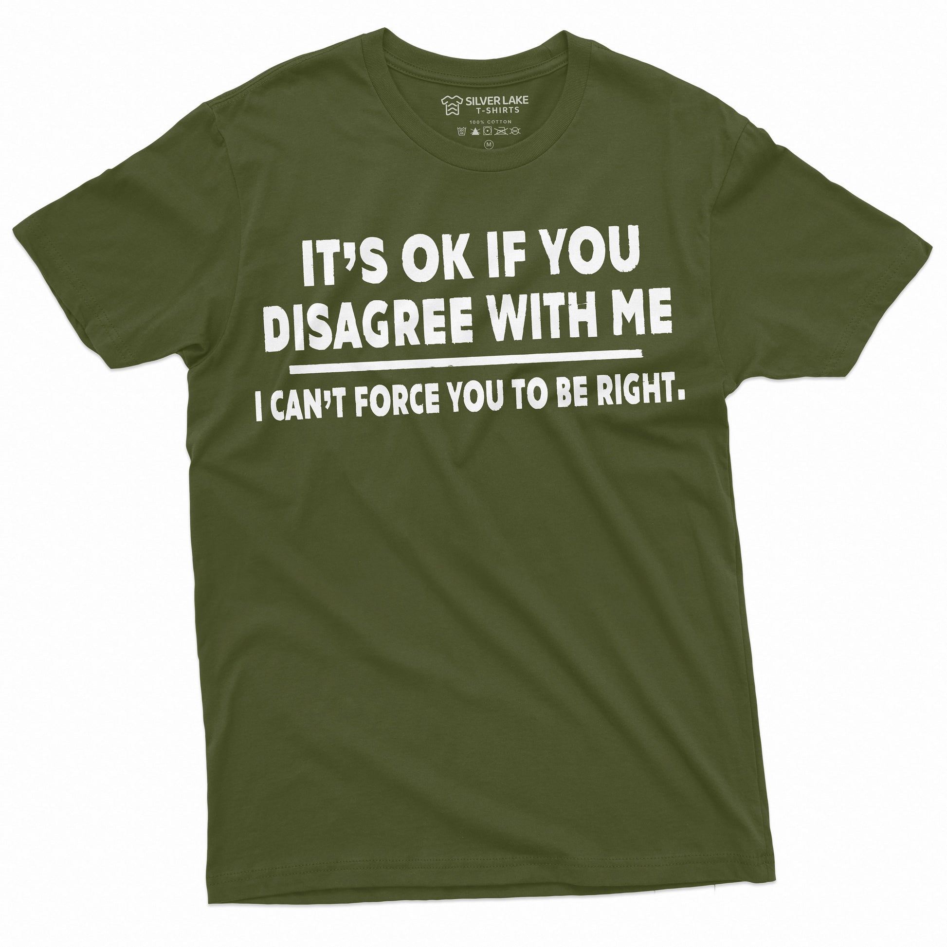 It'S Ok Disagree Saying Text Birthday Christmas Tee Unisex T-shirt, Sweatshirt, Hoodie (4)