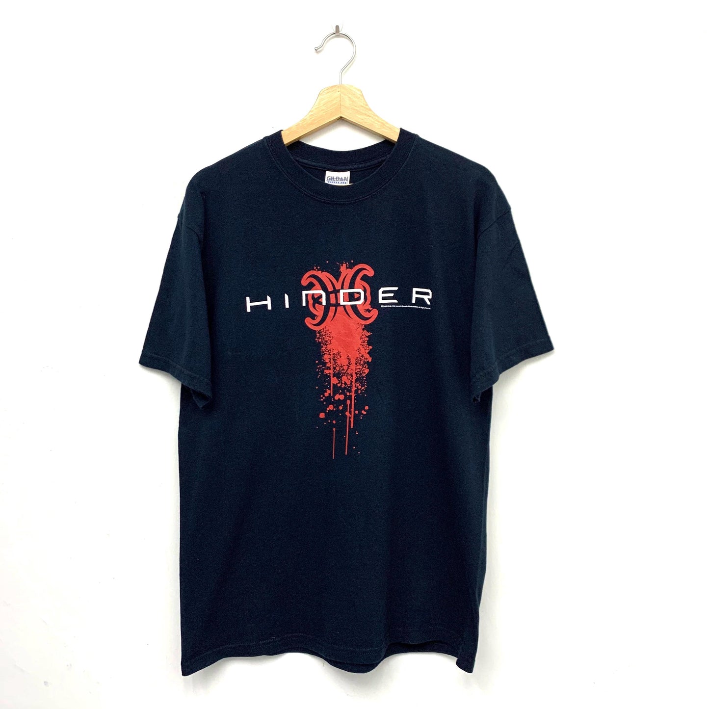 Vintage Hinder Band Extreme Behaviour Size Band Tees Unisex T-shirt, Sweatshirt, Hoodie (1)