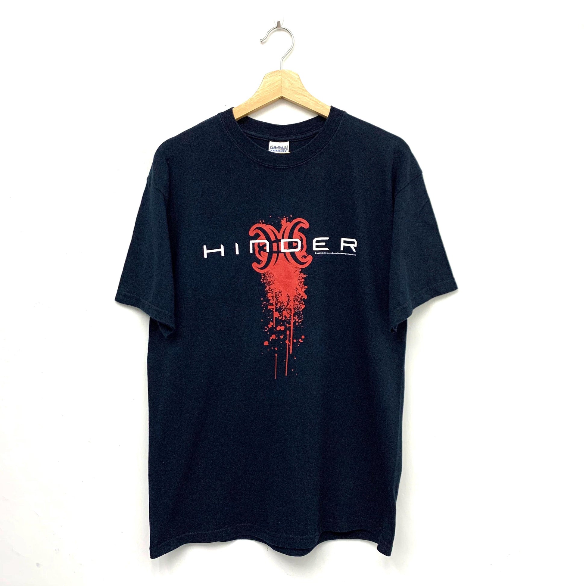 Vintage Hinder Band Extreme Behaviour Size Band Tees Unisex T-shirt, Sweatshirt, Hoodie (1)