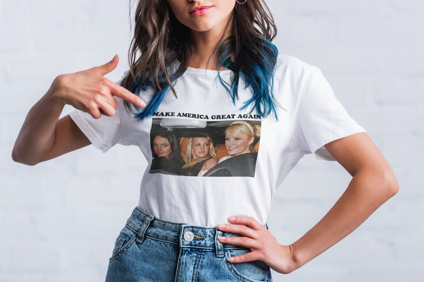 Make America Again Multiple Colors Y2k Pop Culture Unisex T-shirt, Sweatshirt, Hoodie (2)