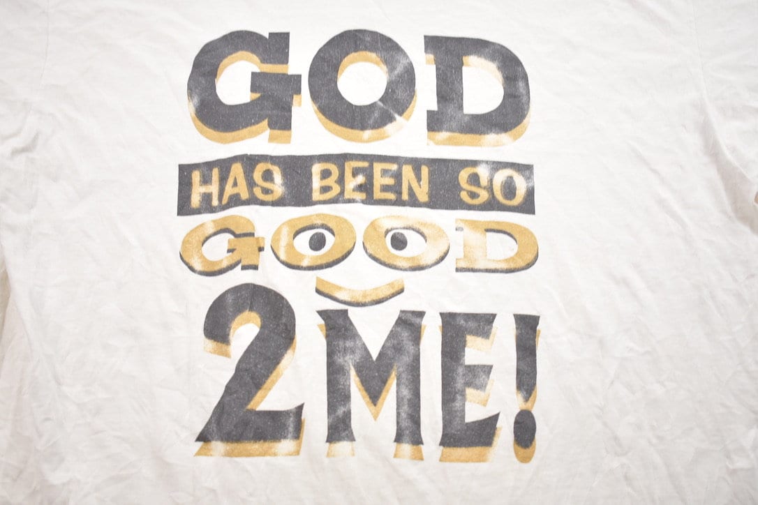 Vintage 1990s God Good Streetwear Retro Single Stitch Made Usa 1990s (3)