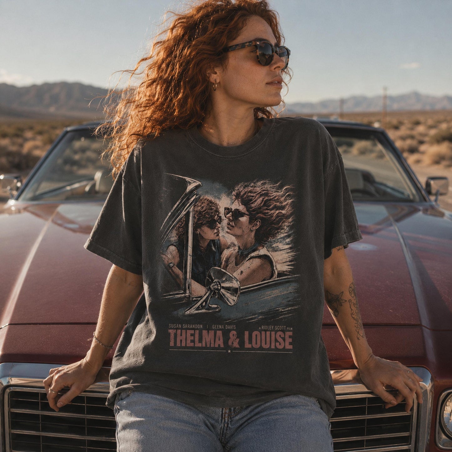 Thelma Louise Vintage Inspired Comfort Unisex T-shirt, Sweatshirt, Hoodie (2)
