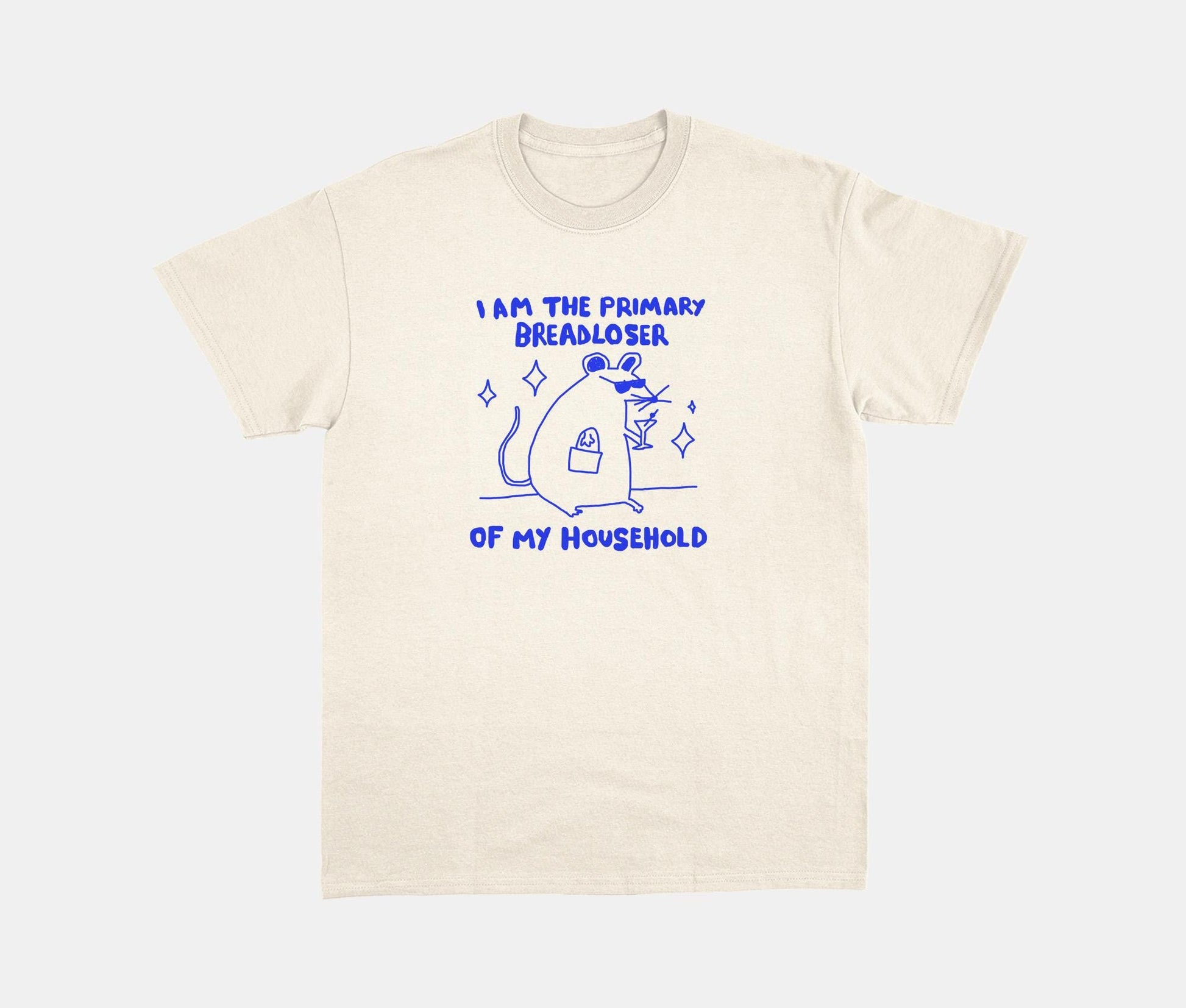 Am Primary Breadloser Household Rat Drawing Meme Rat Unisex T-shirt, Sweatshirt, Hoodie (3)