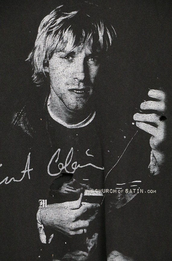 Kurt Cobain Vintage Tee Mudhoney Alice Chains Soundgarden Smashing Pumpkins Pearl Jam Melvins Hole Thrashed (3)