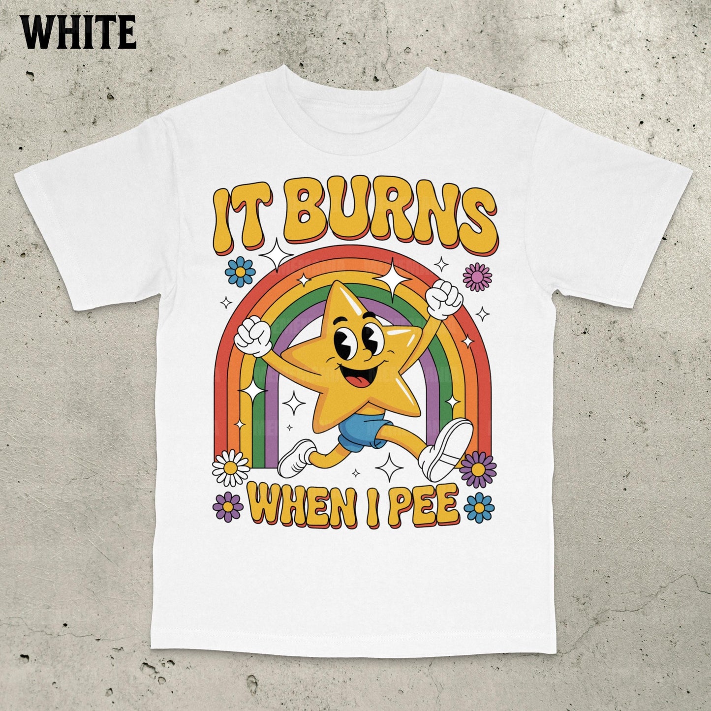 Saying Burns Pee 90s Vintage Bootleg Unisex T-shirt, Sweatshirt, Hoodie (2)