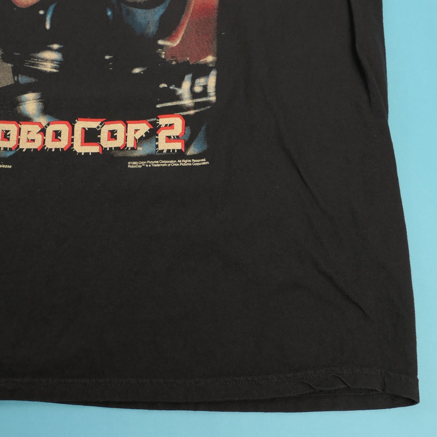 Robocop Sci-Fi Movie Tee Irvin Kershner Frank Miller Comic Story Writer 1990s Police Detroit Cinema Halloween Film Boxy Tee (4)
