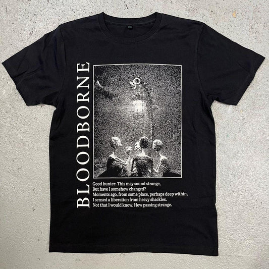 Bloodborne Hunter Lamp Messengers Unisex T-shirt, Sweatshirt, Hoodie (1)