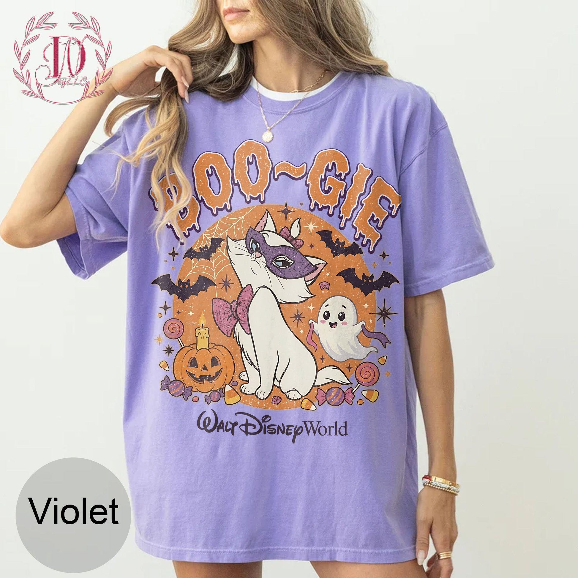 Vintage Boo-Gie Marie Halloween Aristocats Halloween Disney Halloween Marie Spooky Kitten Wdw Disneyland Halloween (4)